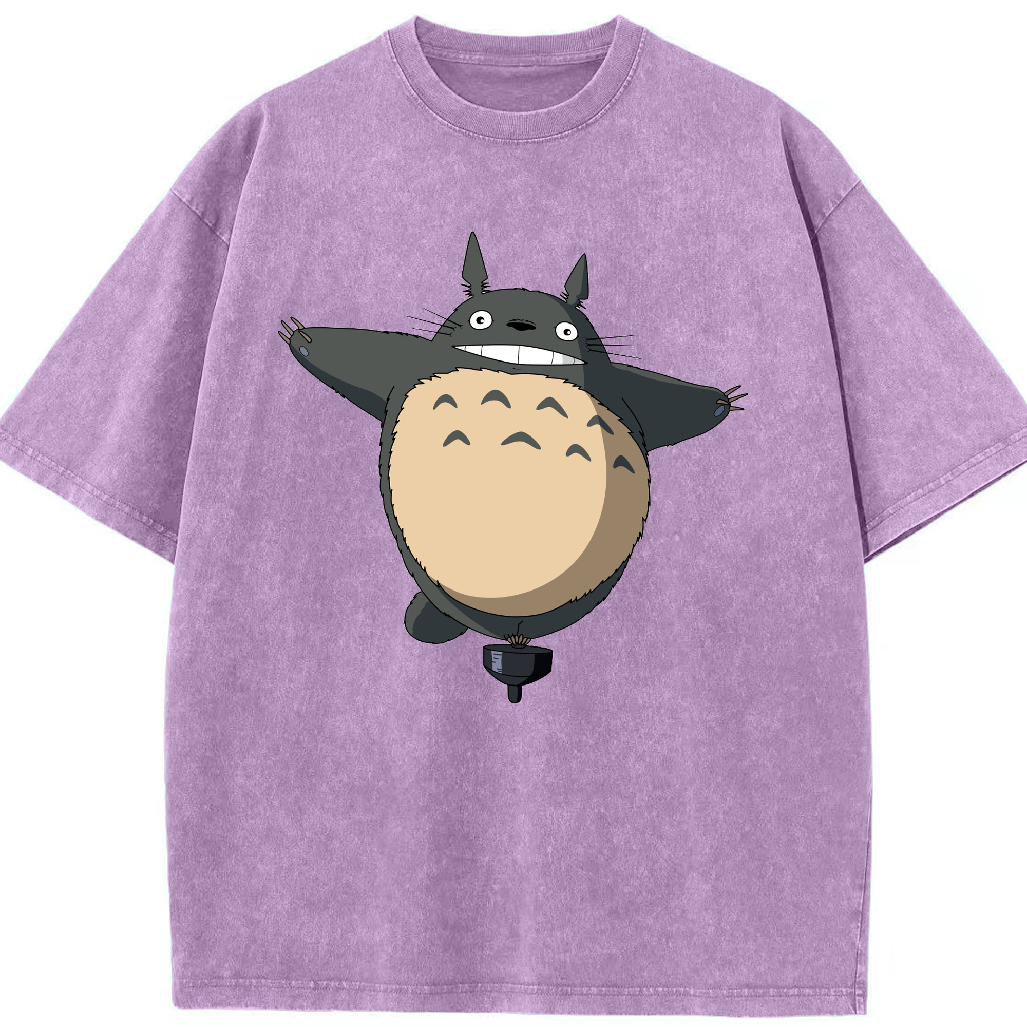 （画像用） となりのトトロ 草壁メイ 草壁サツキ My Neighbor Totoro Satsuki Kusakabe Mei Kusakabe 綿100% ヴィンテージ風 半袖Tシャツ（フロントプリント）