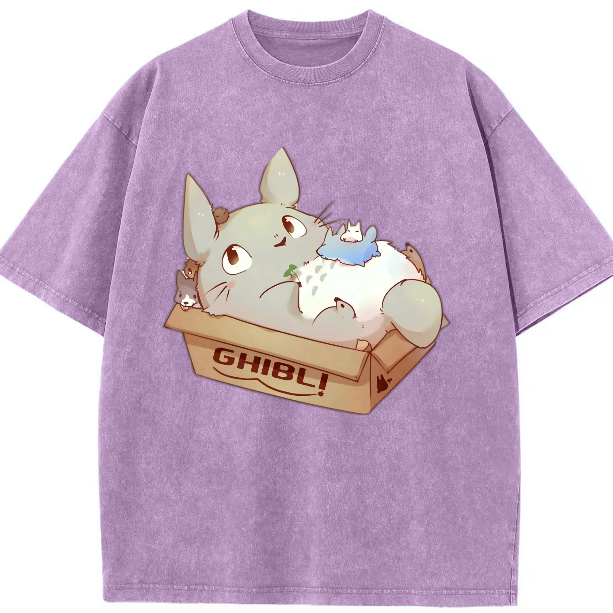 （画像用） となりのトトロ 草壁メイ 草壁サツキ My Neighbor Totoro Satsuki Kusakabe Mei Kusakabe 綿100% ヴィンテージ風 半袖Tシャツ（フロントプリント）