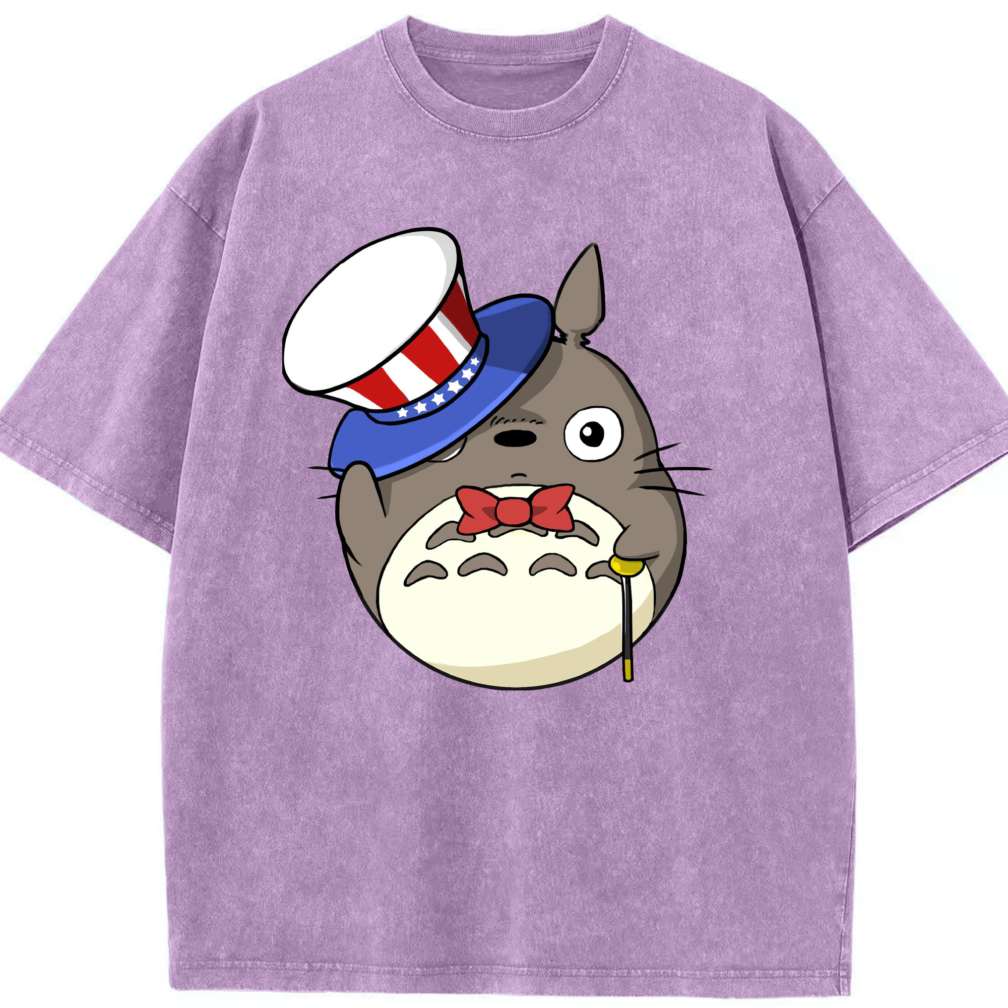（画像用） となりのトトロ 草壁メイ 草壁サツキ My Neighbor Totoro Satsuki Kusakabe Mei Kusakabe 綿100% ヴィンテージ風 半袖Tシャツ（フロントプリント）