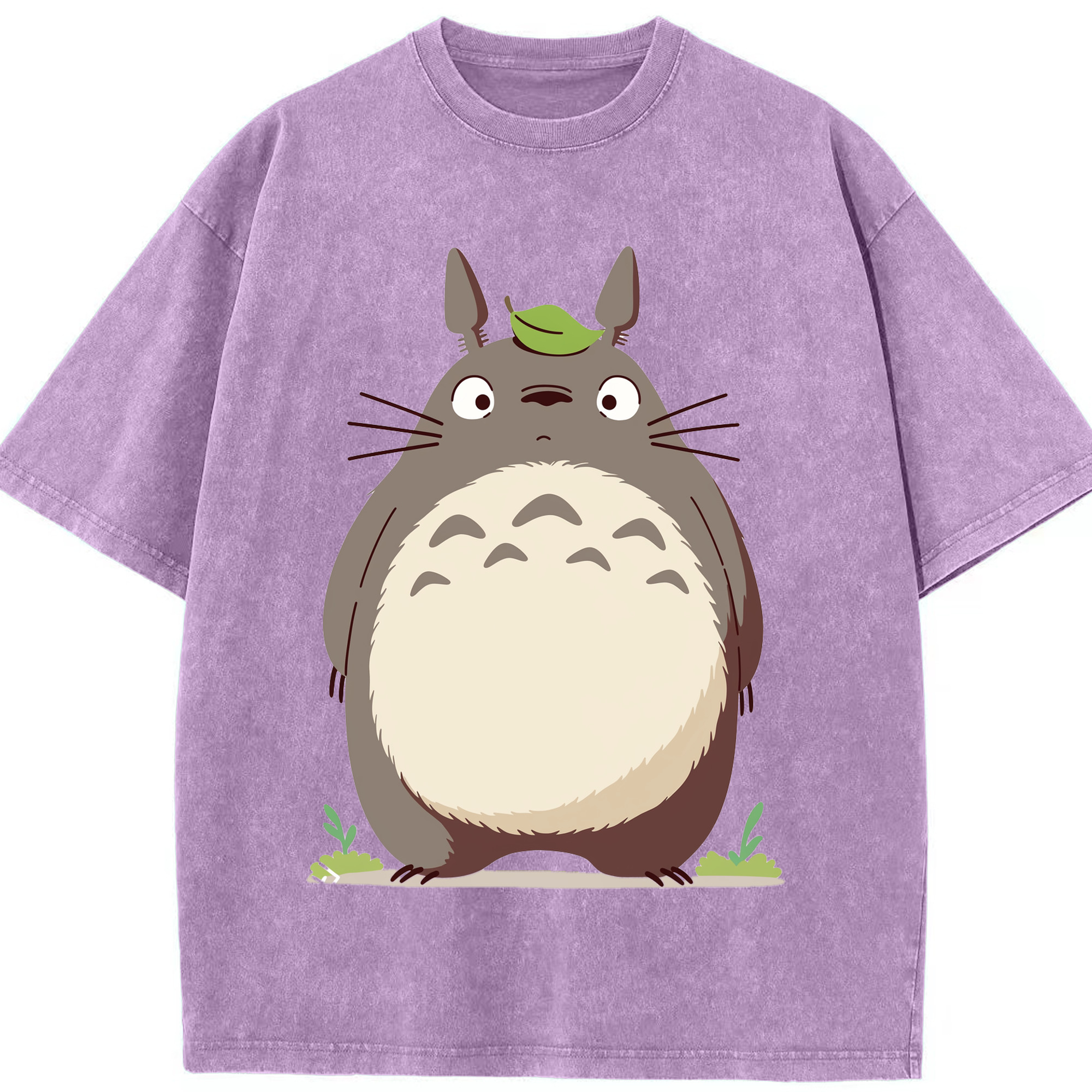 （画像用） となりのトトロ 草壁メイ 草壁サツキ My Neighbor Totoro Satsuki Kusakabe Mei Kusakabe 綿100% ヴィンテージ風 半袖Tシャツ（フロントプリント）