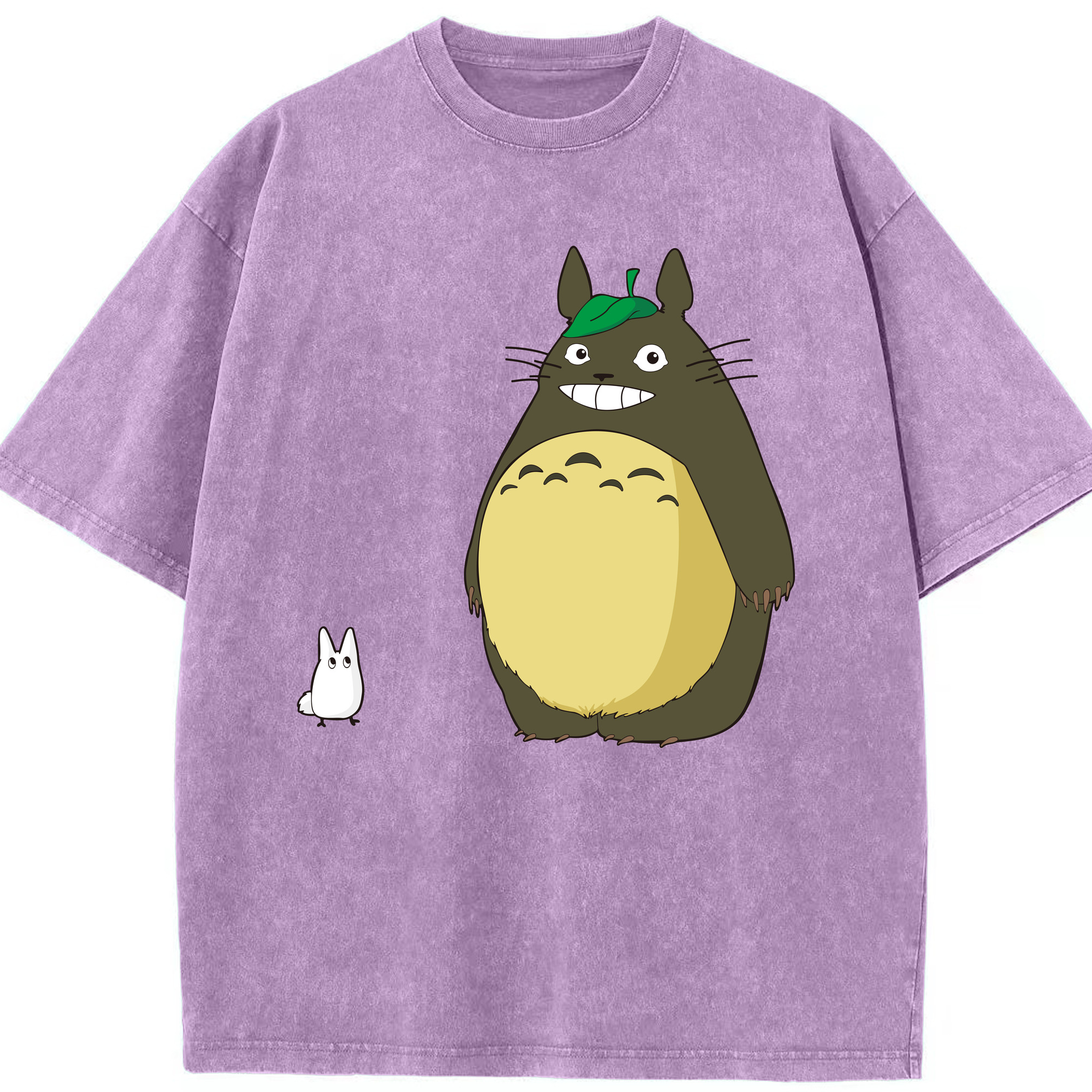 （画像用） となりのトトロ 草壁メイ 草壁サツキ My Neighbor Totoro Satsuki Kusakabe Mei Kusakabe 綿100% ヴィンテージ風 半袖Tシャツ（フロントプリント）