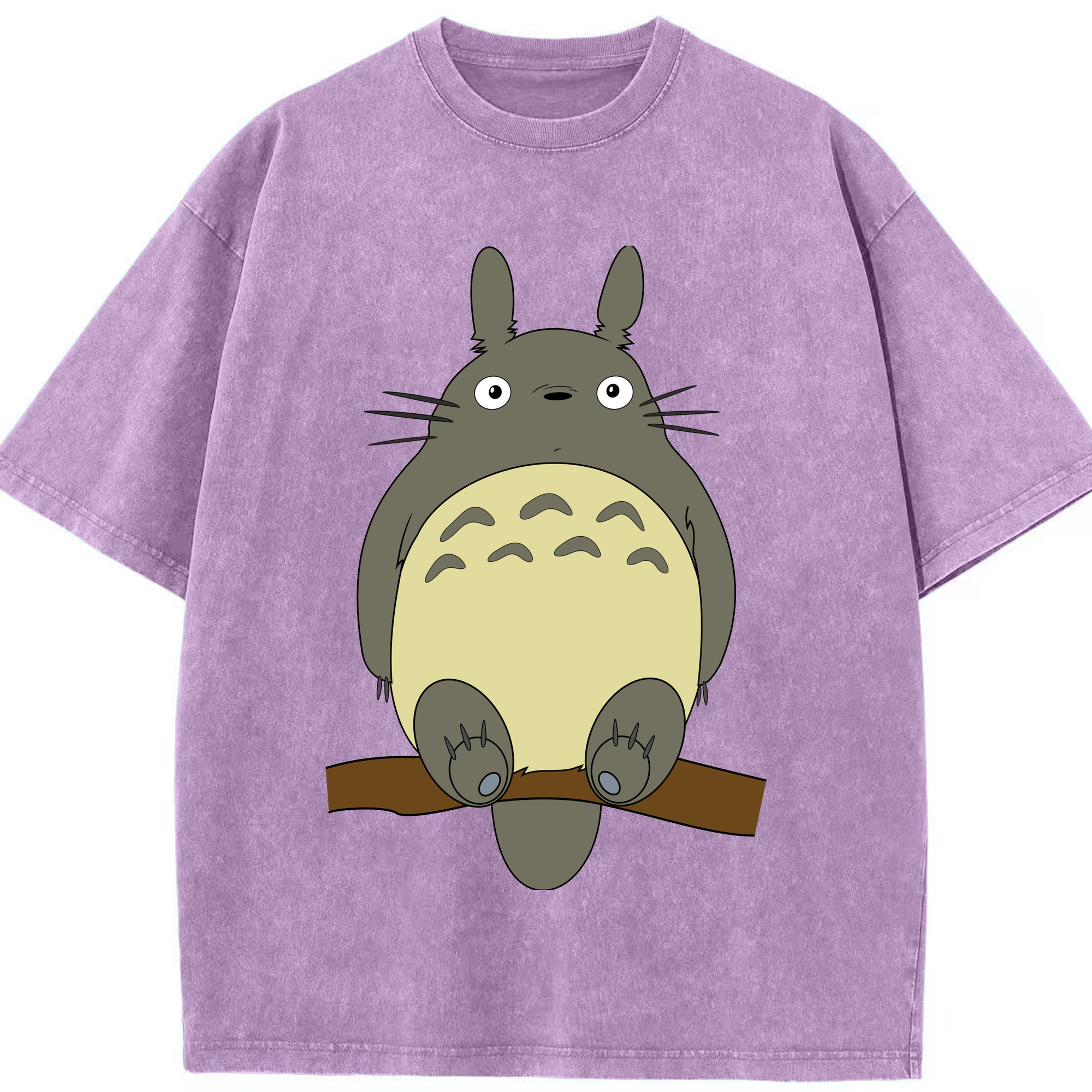 （画像用） となりのトトロ 草壁メイ 草壁サツキ My Neighbor Totoro Satsuki Kusakabe Mei Kusakabe 綿100% ヴィンテージ風 半袖Tシャツ（フロントプリント）