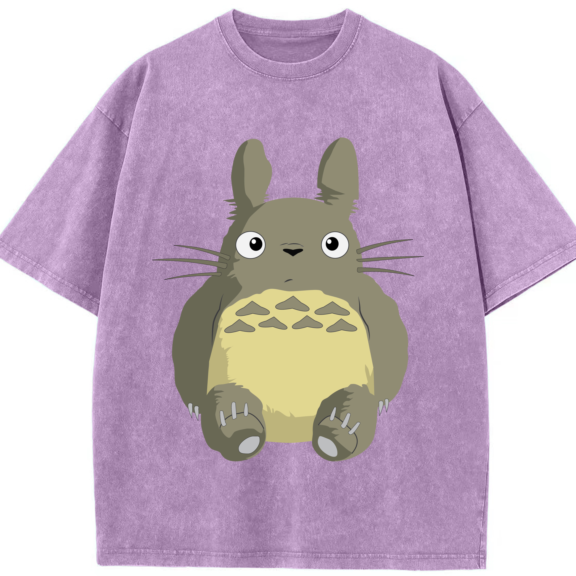 （画像用） となりのトトロ 草壁メイ 草壁サツキ My Neighbor Totoro Satsuki Kusakabe Mei Kusakabe 綿100% ヴィンテージ風 半袖Tシャツ（フロントプリント）