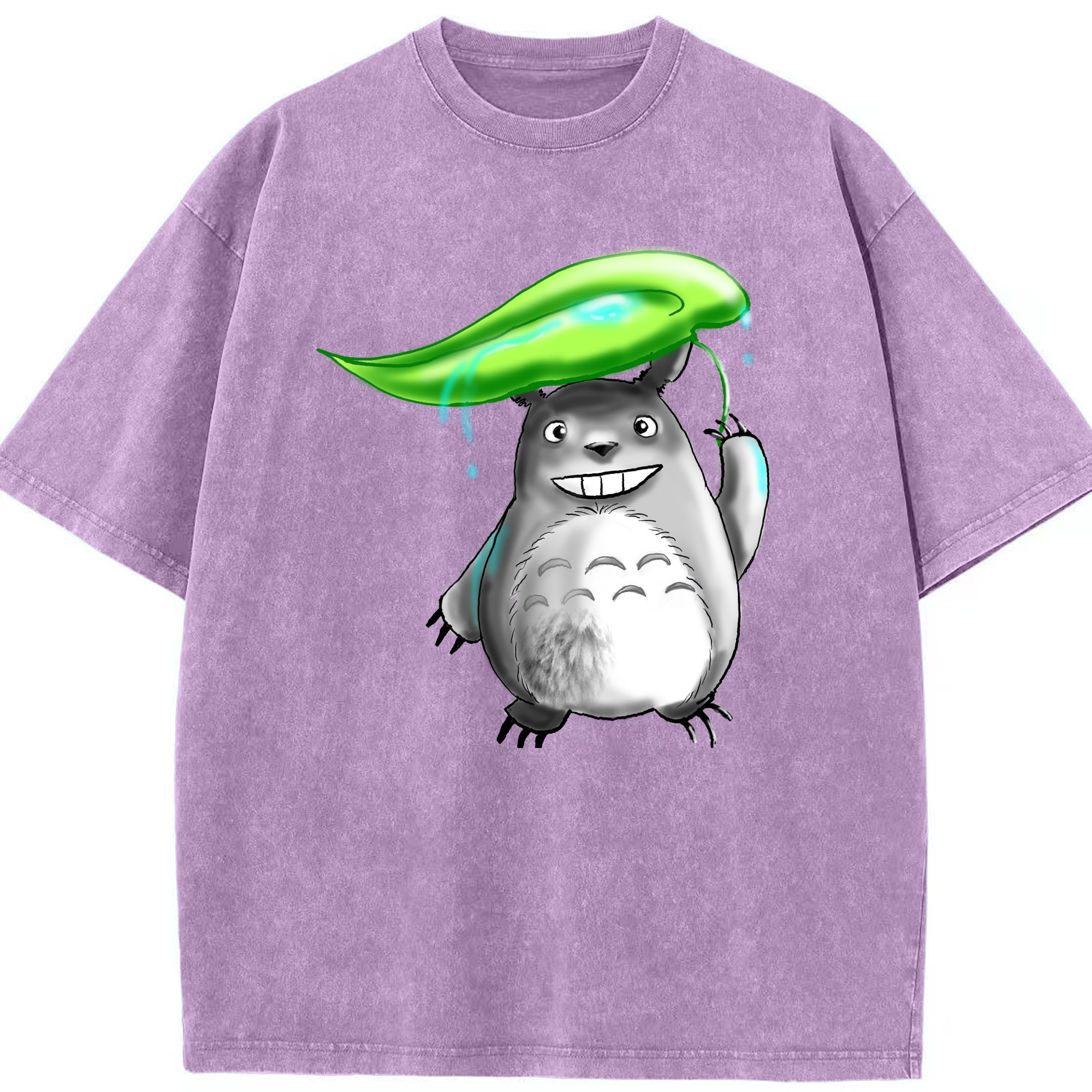 （画像用） となりのトトロ 草壁メイ 草壁サツキ My Neighbor Totoro Satsuki Kusakabe Mei Kusakabe 綿100% ヴィンテージ風 半袖Tシャツ（フロントプリント）