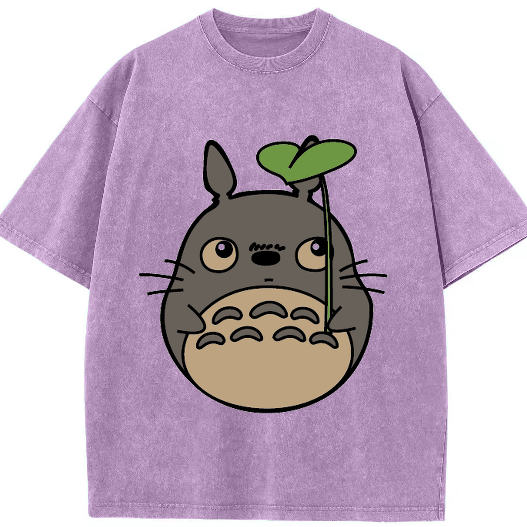 （画像用） となりのトトロ 草壁メイ 草壁サツキ My Neighbor Totoro Satsuki Kusakabe Mei Kusakabe 綿100% ヴィンテージ風 半袖Tシャツ（フロントプリント）