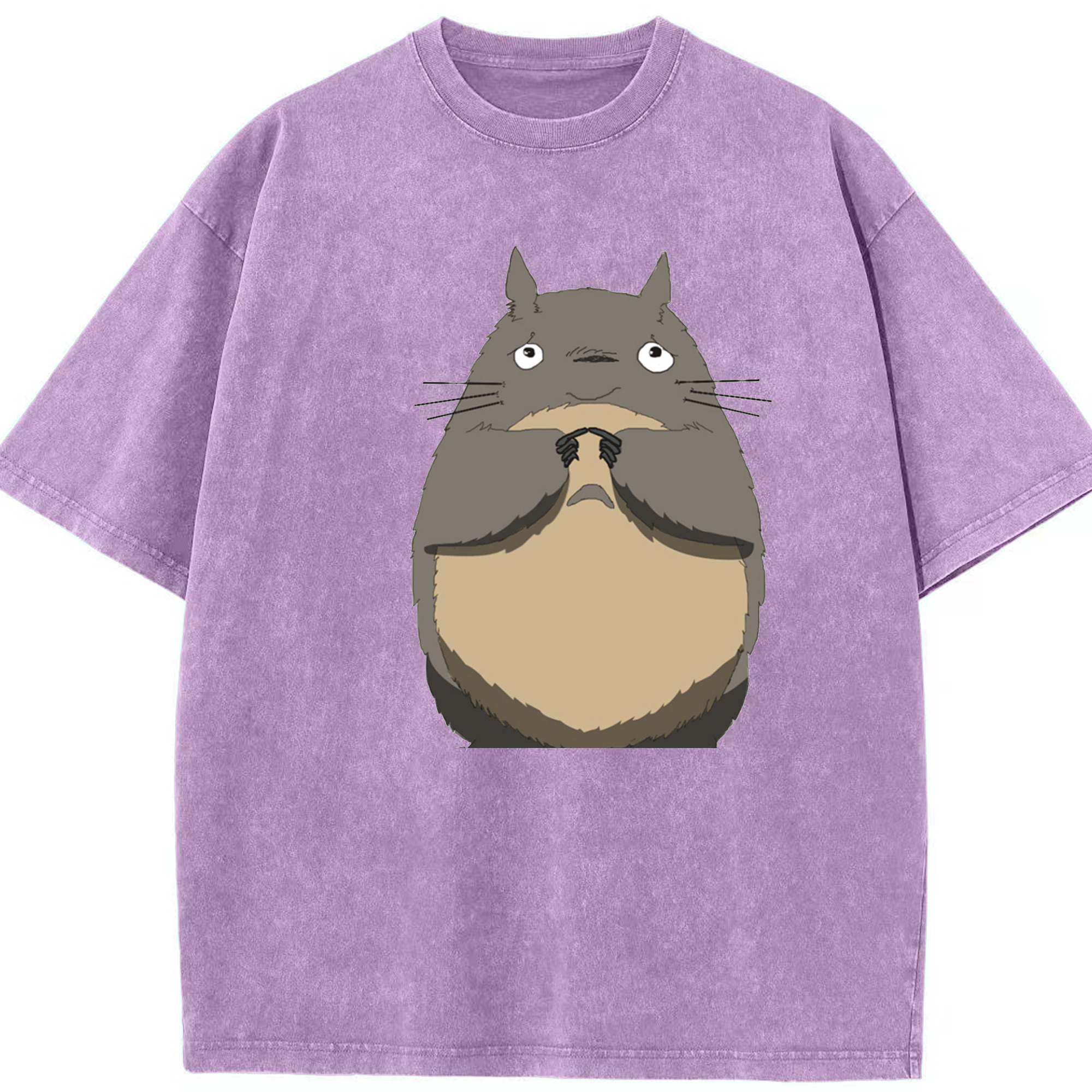 （画像用） となりのトトロ 草壁メイ 草壁サツキ My Neighbor Totoro Satsuki Kusakabe Mei Kusakabe 綿100% ヴィンテージ風 半袖Tシャツ（フロントプリント）