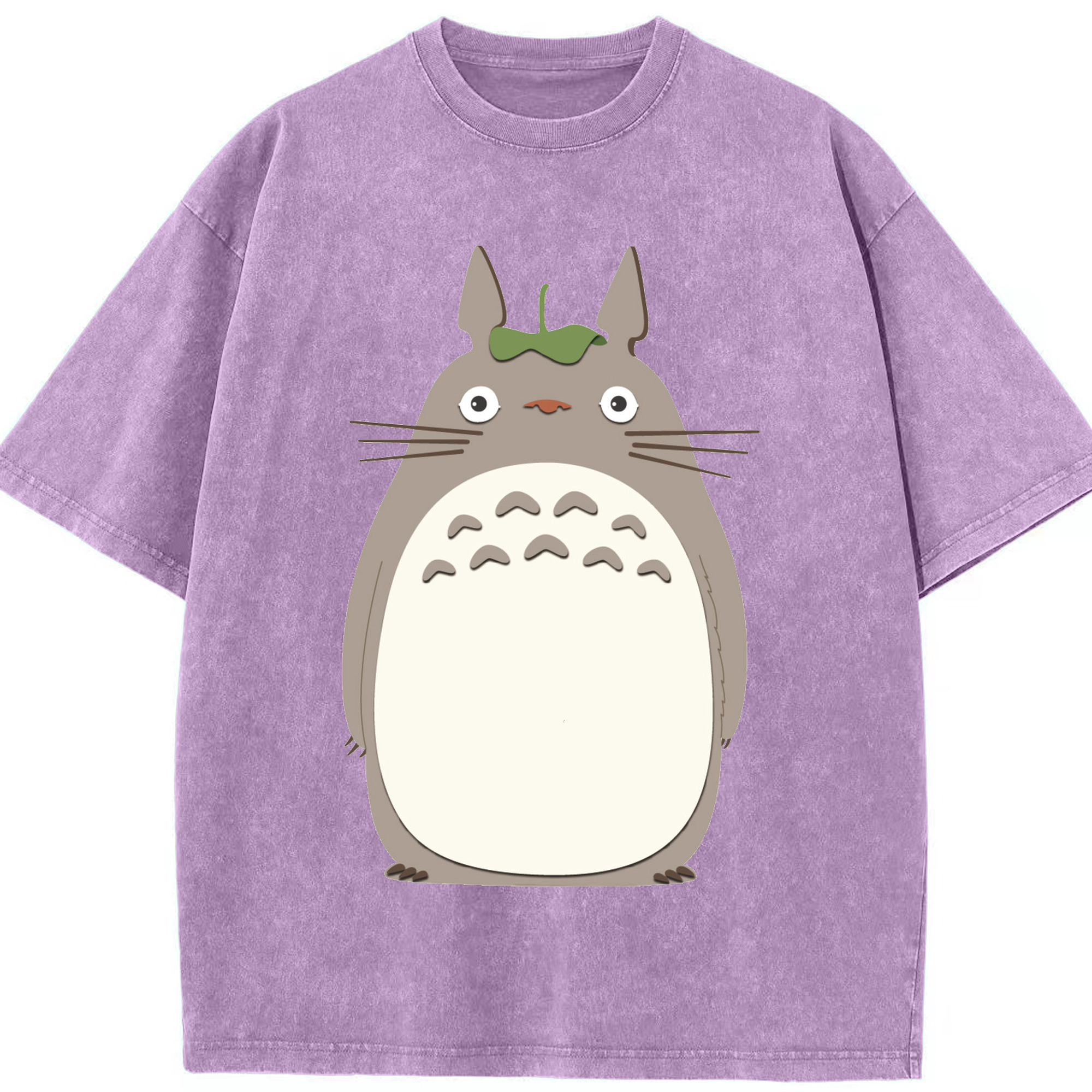 （画像用） となりのトトロ 草壁メイ 草壁サツキ My Neighbor Totoro Satsuki Kusakabe Mei Kusakabe 綿100% ヴィンテージ風 半袖Tシャツ（フロントプリント）