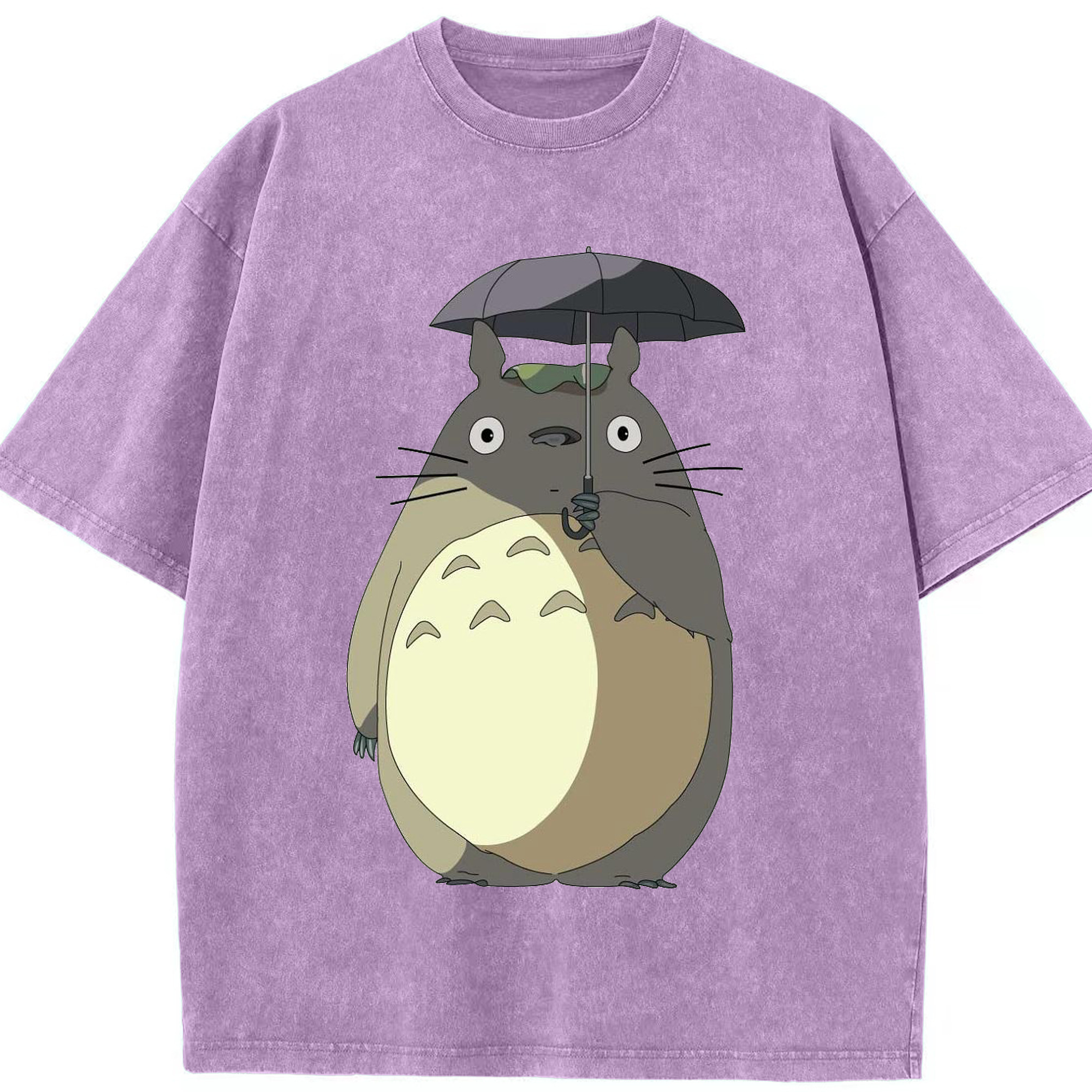 （画像用） となりのトトロ 草壁メイ 草壁サツキ My Neighbor Totoro Satsuki Kusakabe Mei Kusakabe 綿100% ヴィンテージ風 半袖Tシャツ（フロントプリント）