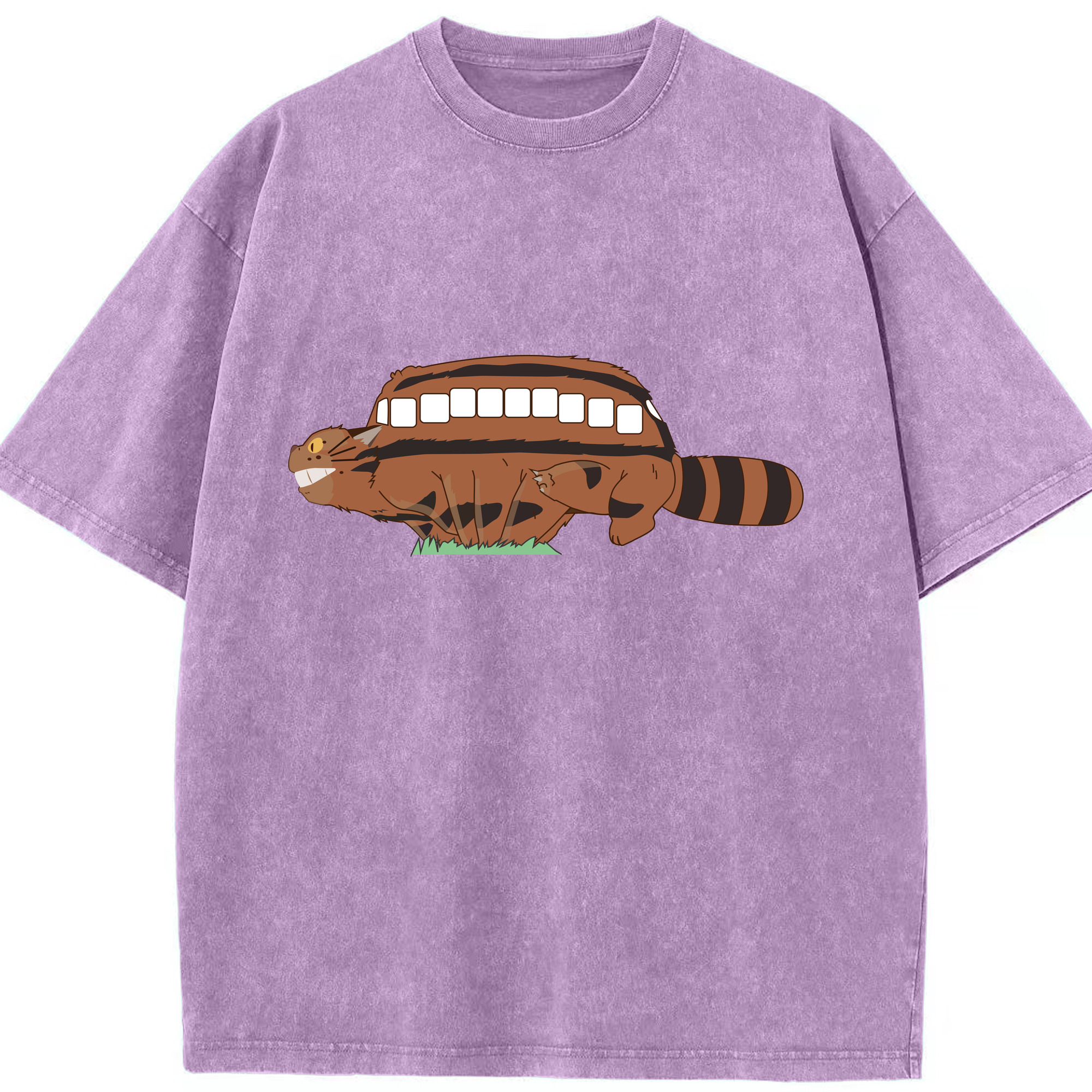（画像用） となりのトトロ 草壁メイ 草壁サツキ My Neighbor Totoro Satsuki Kusakabe Mei Kusakabe 綿100% ヴィンテージ風 半袖Tシャツ（フロントプリント）