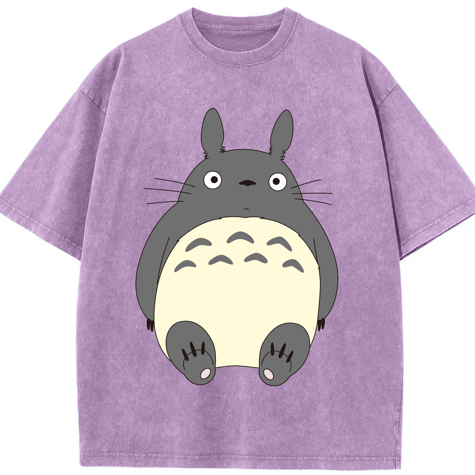（画像用） となりのトトロ 草壁メイ 草壁サツキ My Neighbor Totoro Satsuki Kusakabe Mei Kusakabe 綿100% ヴィンテージ風 半袖Tシャツ（フロントプリント）