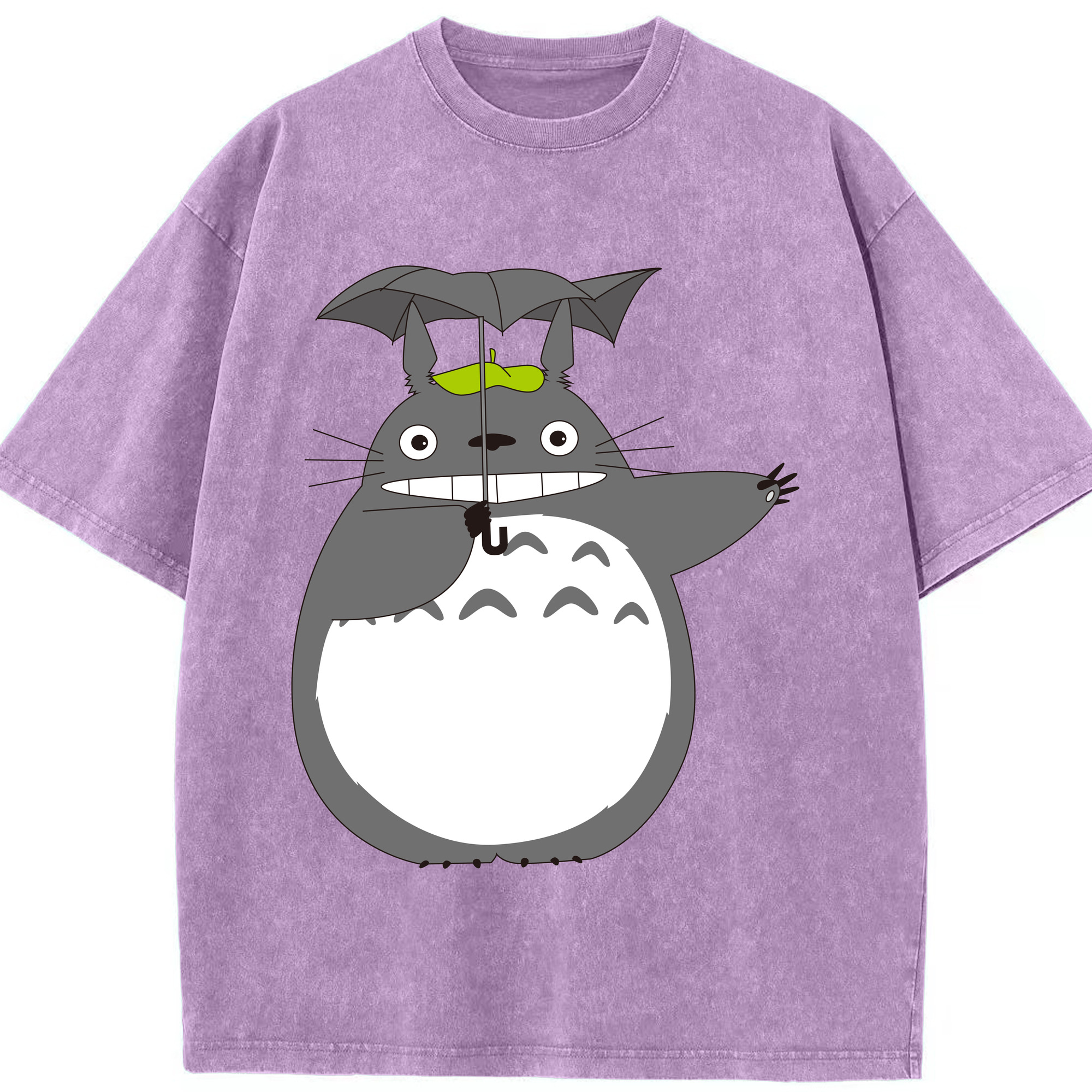 （画像用） となりのトトロ 草壁メイ 草壁サツキ My Neighbor Totoro Satsuki Kusakabe Mei Kusakabe 綿100% ヴィンテージ風 半袖Tシャツ（フロントプリント）