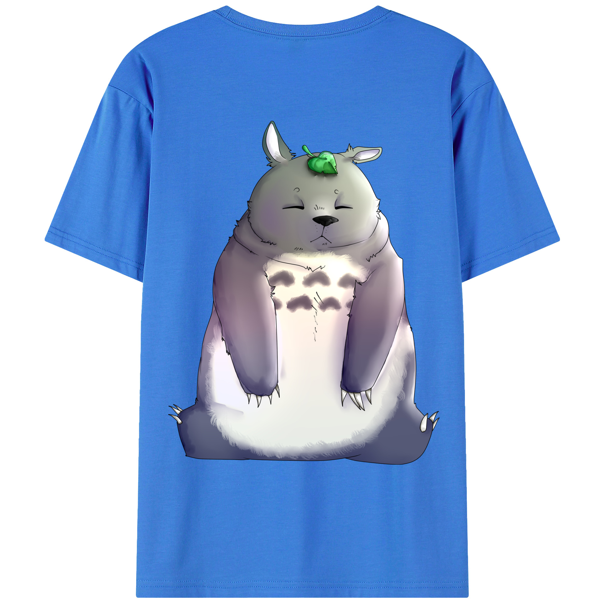 （画像用） となりのトトロ 草壁メイ 草壁サツキ My Neighbor Totoro Satsuki Kusakabe Mei Kusakabe 綿100％ メンズ半袖Tシャツ（バックプリント） 通気性