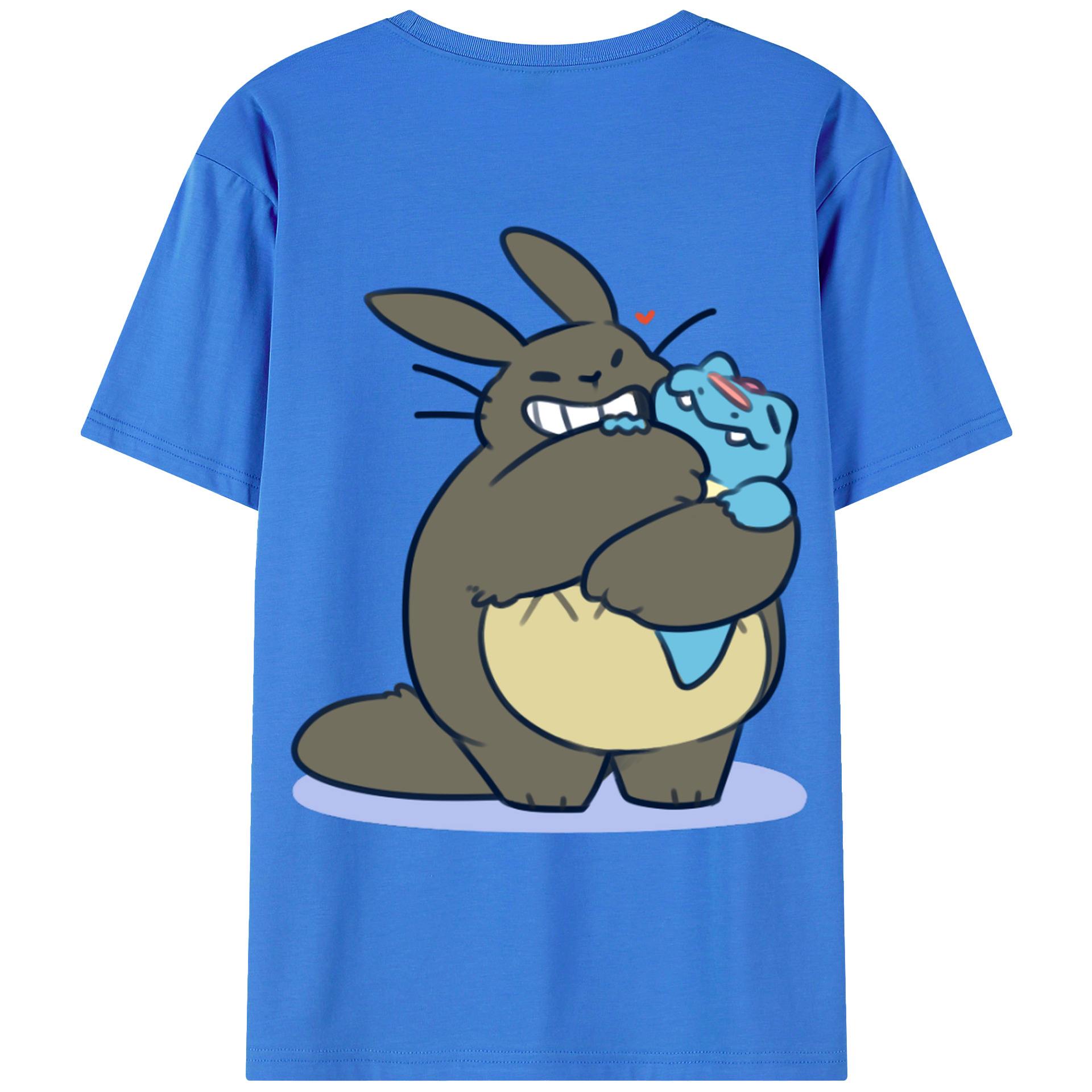（画像用） となりのトトロ 草壁メイ 草壁サツキ My Neighbor Totoro Satsuki Kusakabe Mei Kusakabe 綿100％ メンズ半袖Tシャツ（バックプリント） 通気性