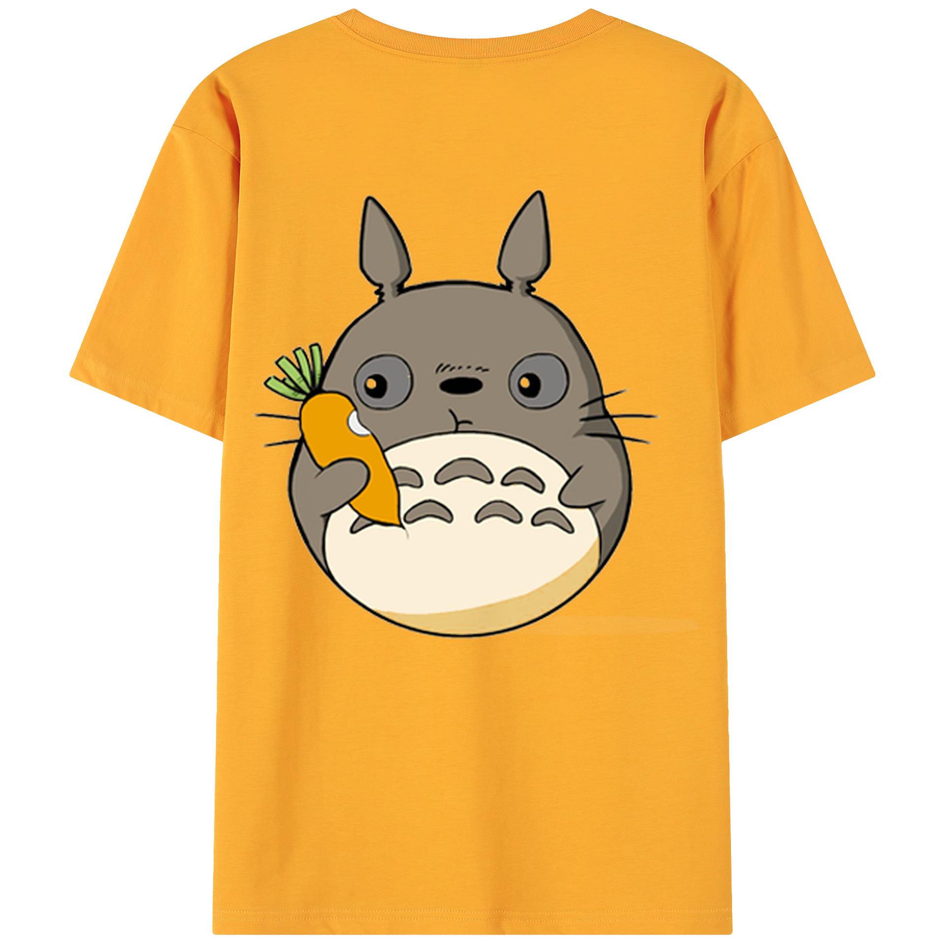 （画像用） となりのトトロ 草壁メイ 草壁サツキ My Neighbor Totoro Satsuki Kusakabe Mei Kusakabe 綿100％ メンズ半袖Tシャツ（バックプリント） 通気性