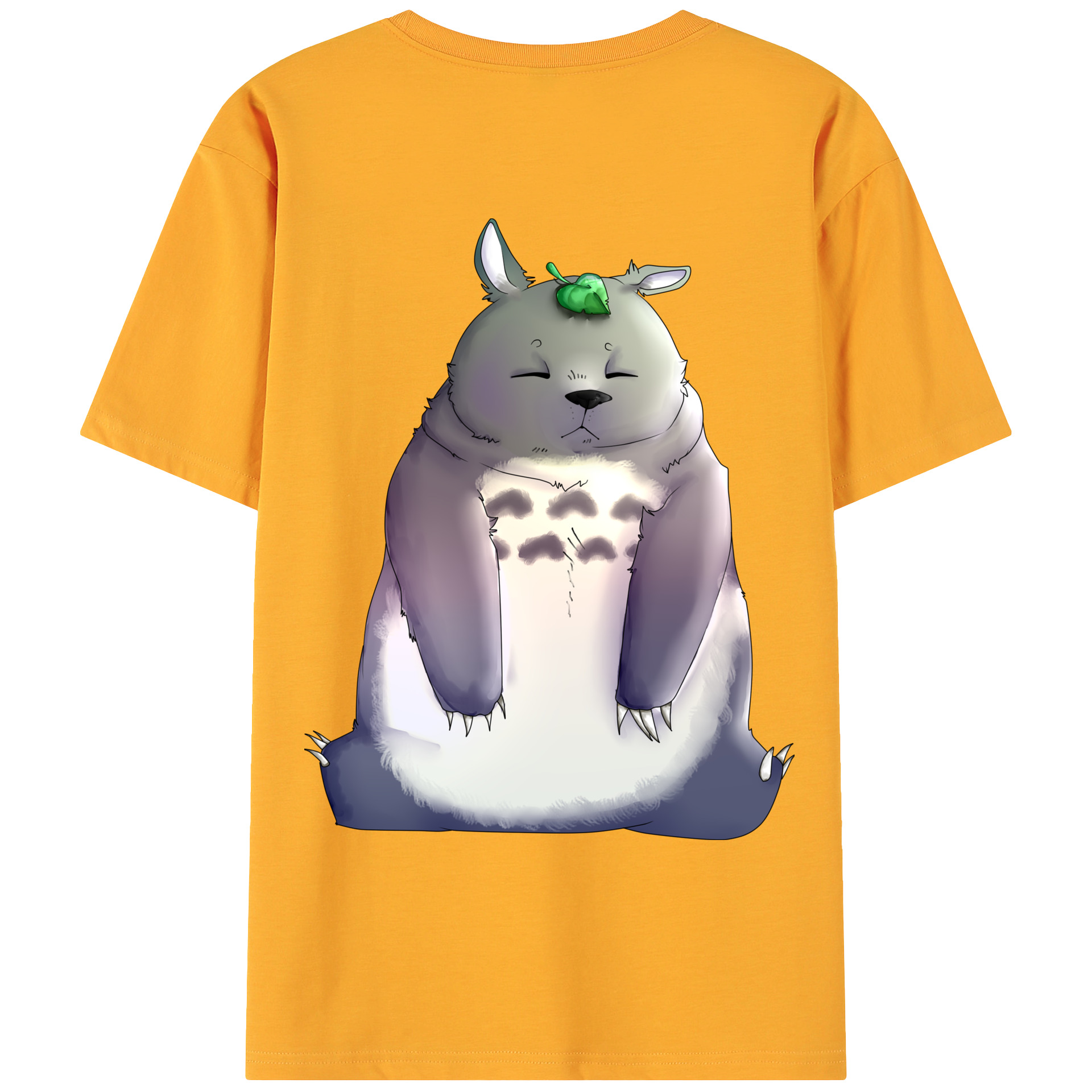 （画像用） となりのトトロ 草壁メイ 草壁サツキ My Neighbor Totoro Satsuki Kusakabe Mei Kusakabe 綿100％ メンズ半袖Tシャツ（バックプリント） 通気性