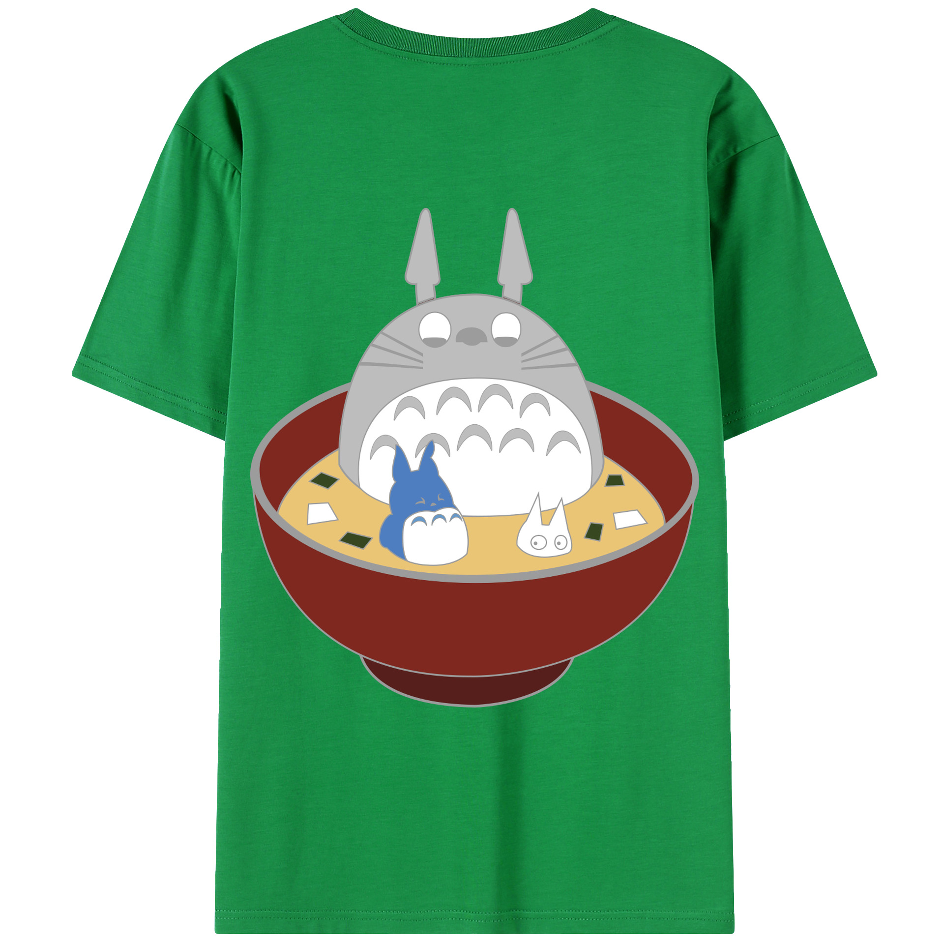 （画像用） となりのトトロ 草壁メイ 草壁サツキ My Neighbor Totoro Satsuki Kusakabe Mei Kusakabe 綿100％ メンズ半袖Tシャツ（バックプリント） 通気性