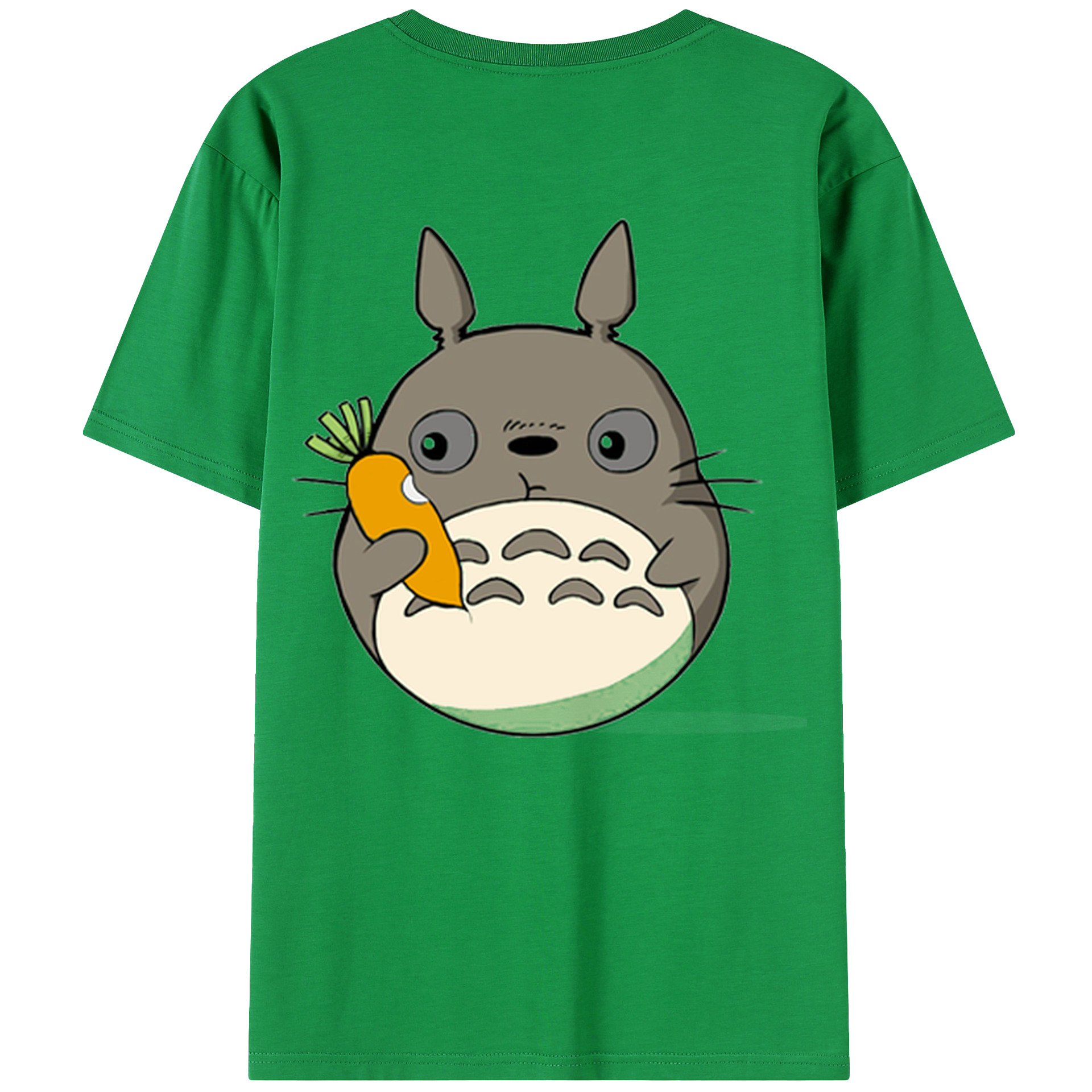 （画像用） となりのトトロ 草壁メイ 草壁サツキ My Neighbor Totoro Satsuki Kusakabe Mei Kusakabe 綿100％ メンズ半袖Tシャツ（バックプリント） 通気性