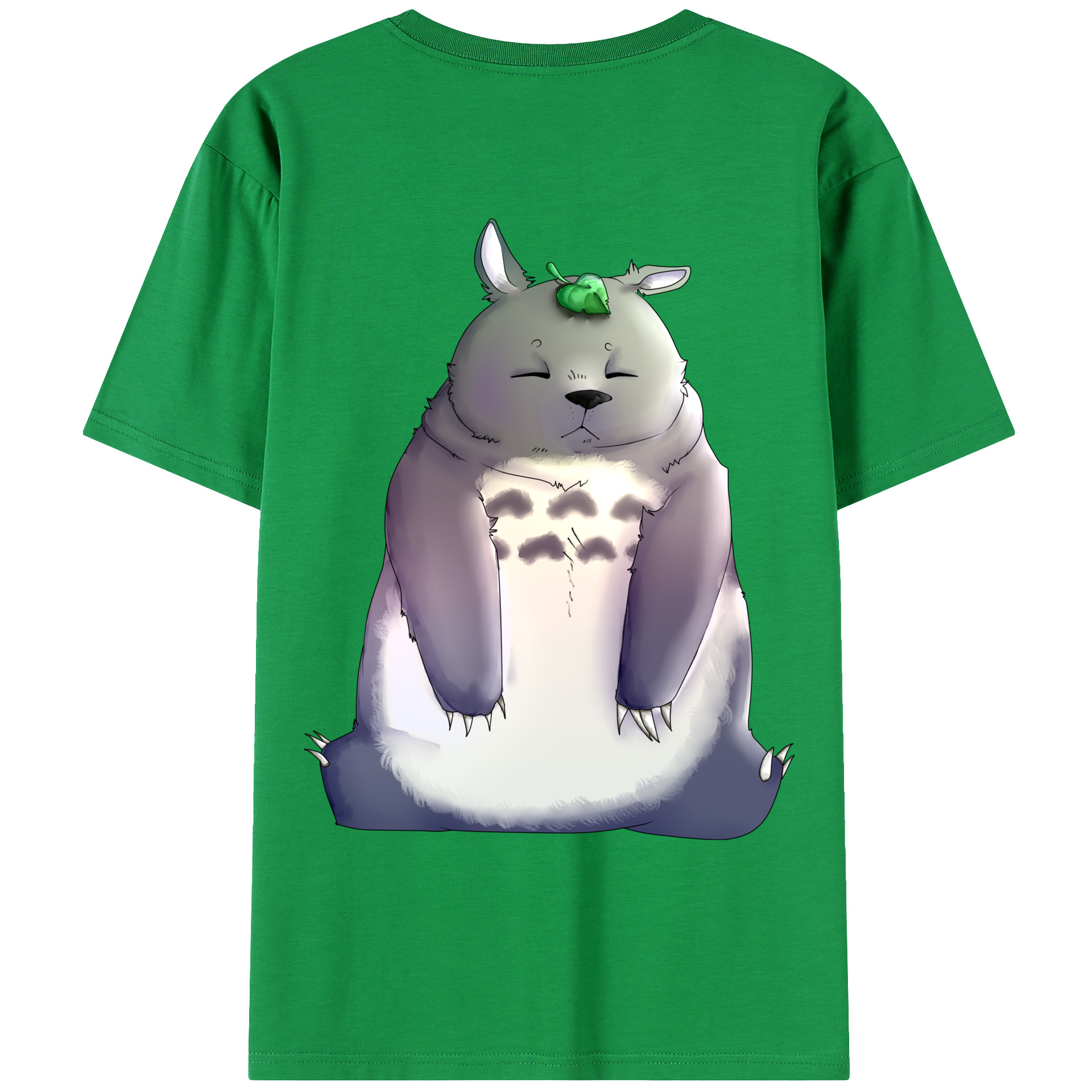 （画像用） となりのトトロ 草壁メイ 草壁サツキ My Neighbor Totoro Satsuki Kusakabe Mei Kusakabe 綿100％ メンズ半袖Tシャツ（バックプリント） 通気性