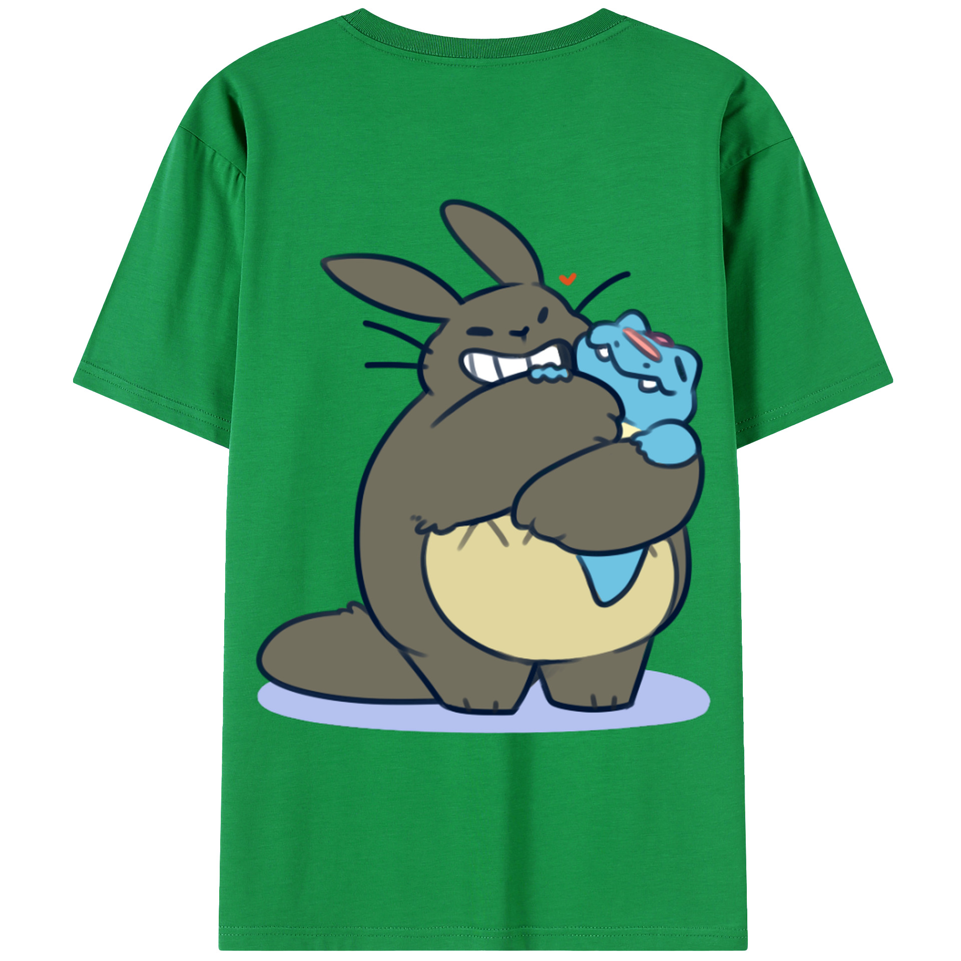（画像用） となりのトトロ 草壁メイ 草壁サツキ My Neighbor Totoro Satsuki Kusakabe Mei Kusakabe 綿100％ メンズ半袖Tシャツ（バックプリント） 通気性