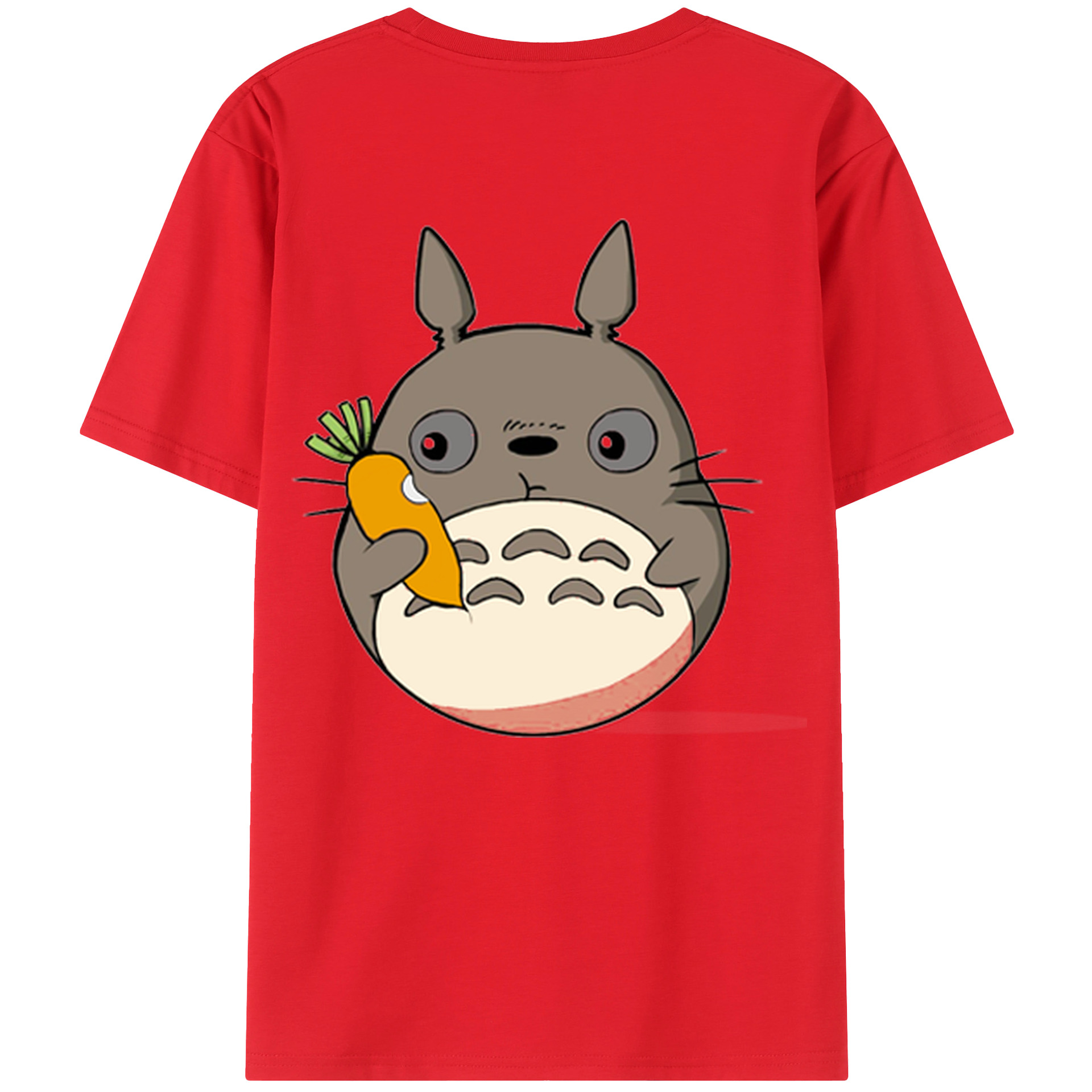 （画像用） となりのトトロ 草壁メイ 草壁サツキ My Neighbor Totoro Satsuki Kusakabe Mei Kusakabe 綿100％ メンズ半袖Tシャツ（バックプリント） 通気性