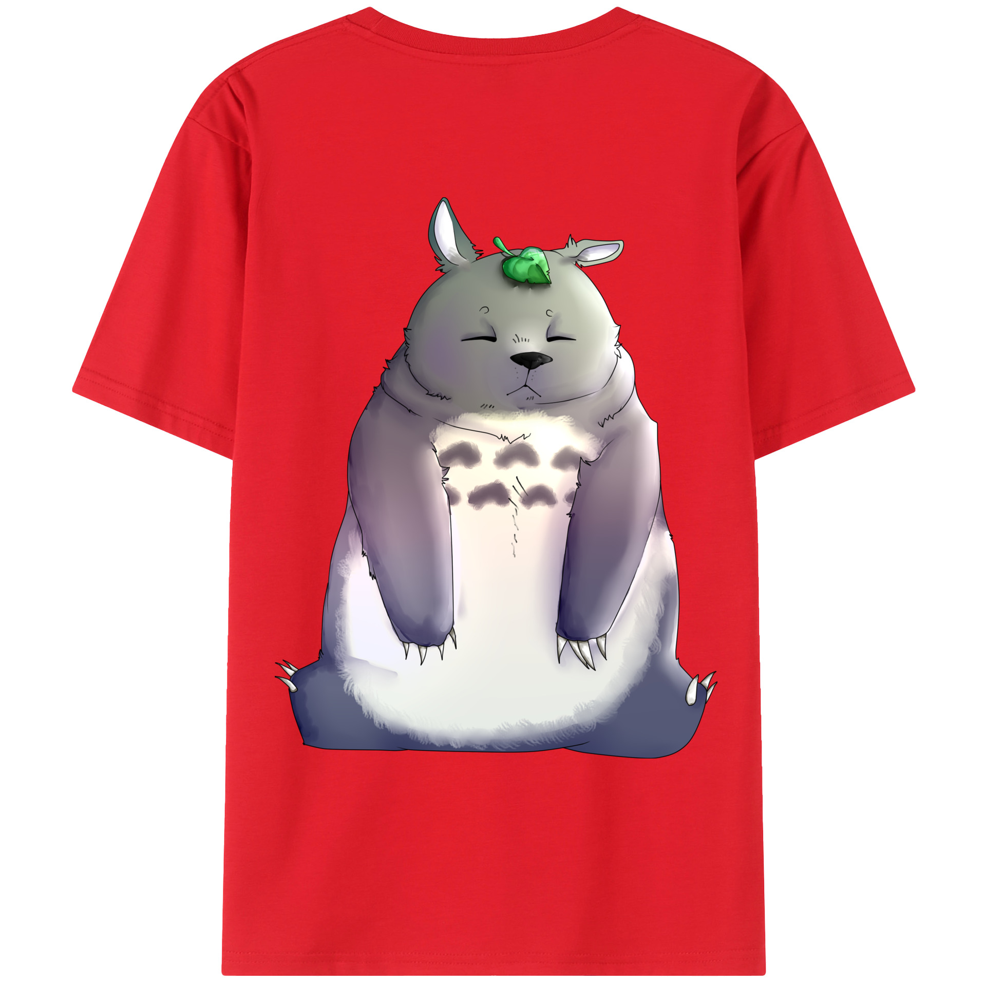 （画像用） となりのトトロ 草壁メイ 草壁サツキ My Neighbor Totoro Satsuki Kusakabe Mei Kusakabe 綿100％ メンズ半袖Tシャツ（バックプリント） 通気性