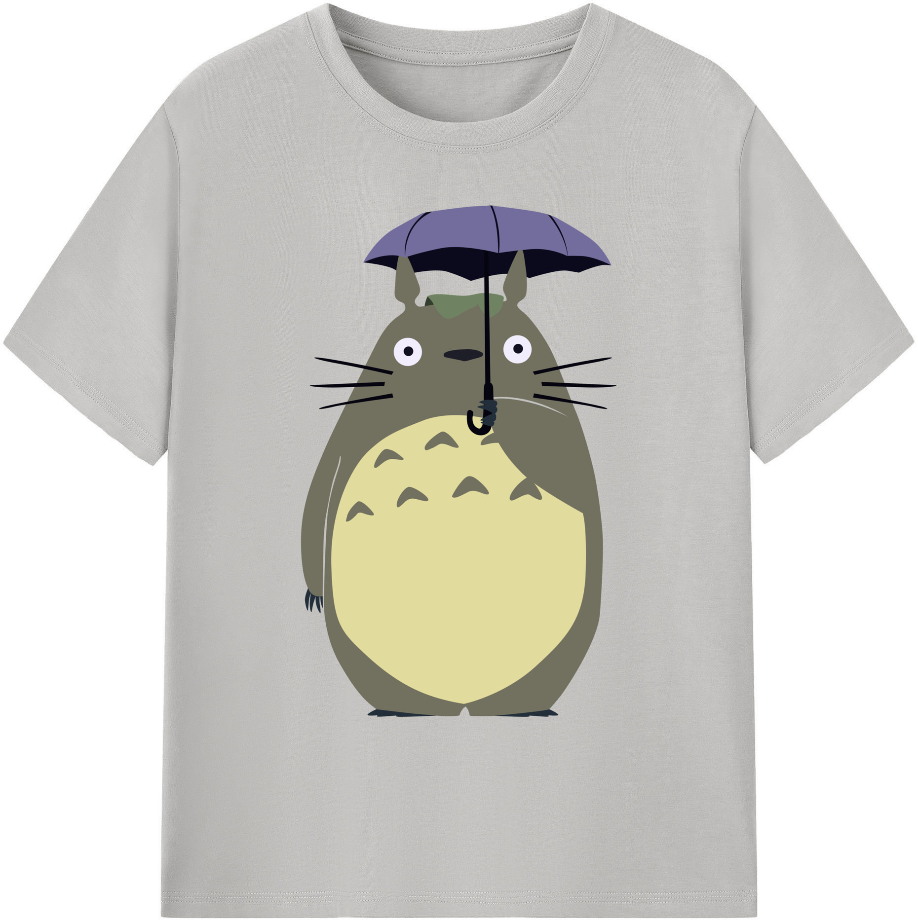 （画像用） となりのトトロ 草壁メイ 草壁サツキ My Neighbor Totoro Satsuki Kusakabe Mei Kusakabe 綿100％ メンズ半袖Tシャツ｜肌触りやわらか＆通気性