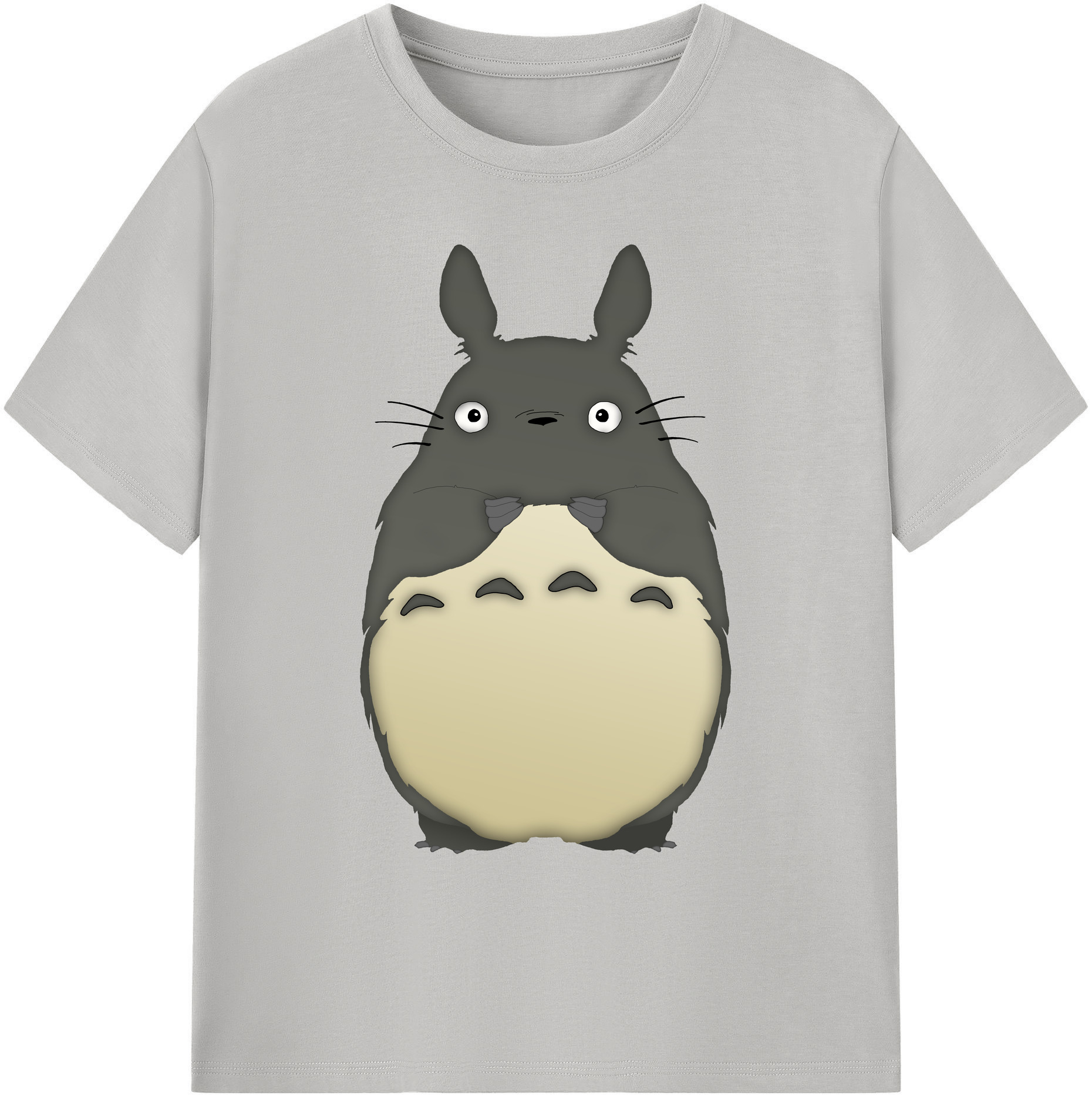 （画像用） となりのトトロ 草壁メイ 草壁サツキ My Neighbor Totoro Satsuki Kusakabe Mei Kusakabe 綿100％ メンズ半袖Tシャツ｜肌触りやわらか＆通気性