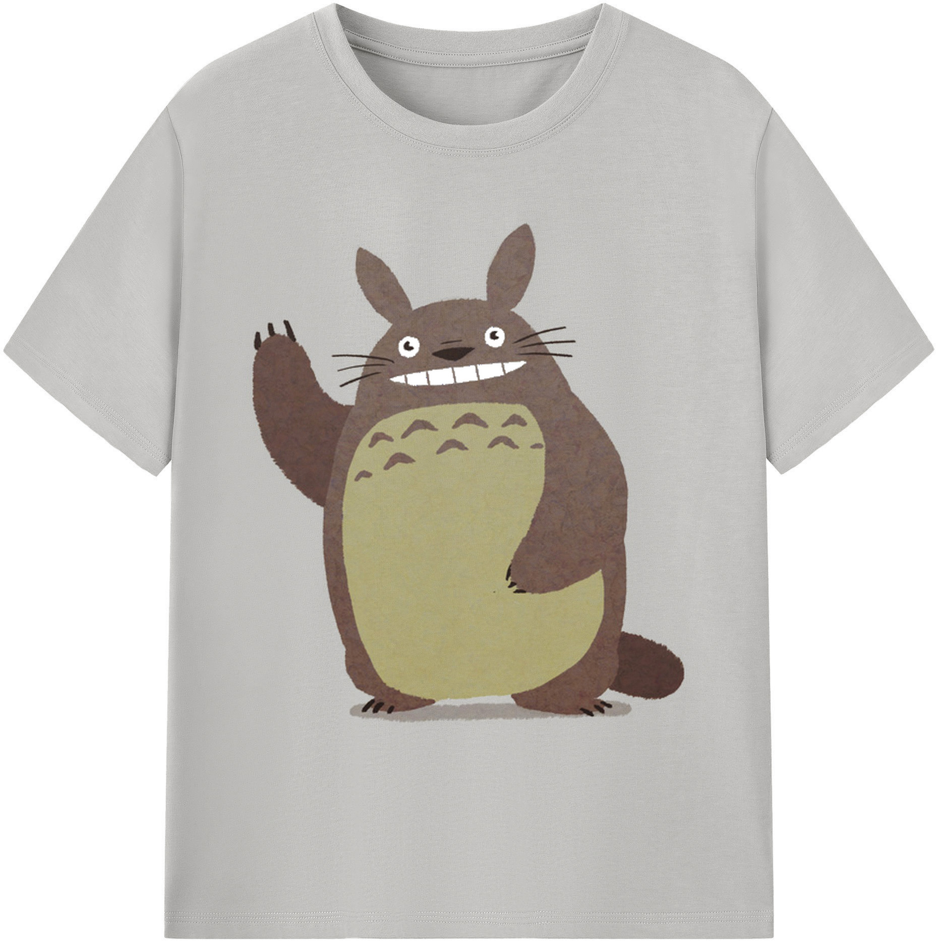 （画像用） となりのトトロ 草壁メイ 草壁サツキ My Neighbor Totoro Satsuki Kusakabe Mei Kusakabe 綿100％ メンズ半袖Tシャツ｜肌触りやわらか＆通気性