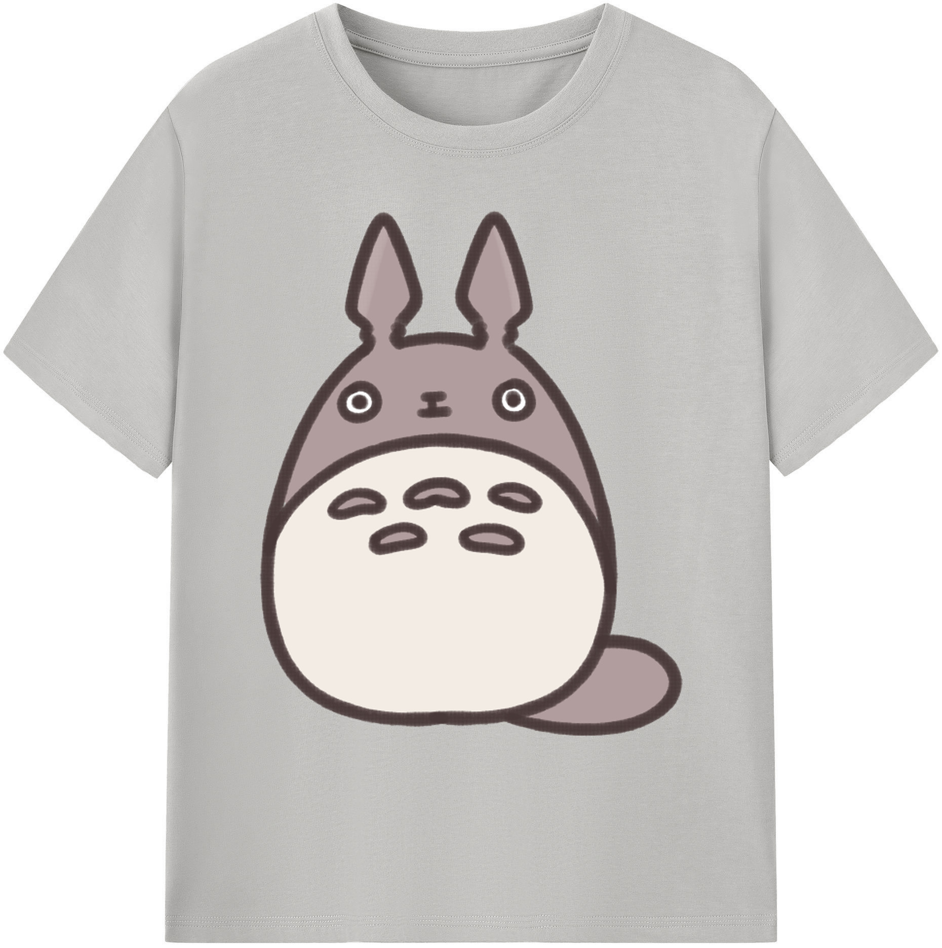 （画像用） となりのトトロ 草壁メイ 草壁サツキ My Neighbor Totoro Satsuki Kusakabe Mei Kusakabe 綿100％ メンズ半袖Tシャツ｜肌触りやわらか＆通気性