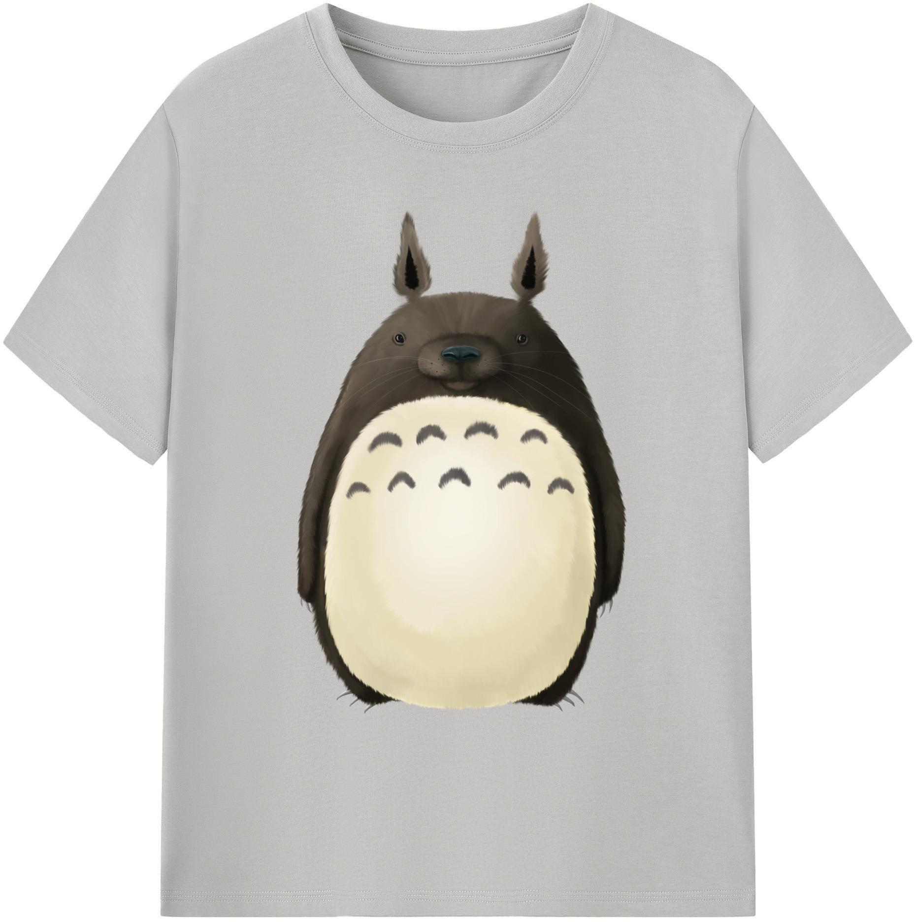 （画像用） となりのトトロ 草壁メイ 草壁サツキ My Neighbor Totoro Satsuki Kusakabe Mei Kusakabe 綿100％ メンズ半袖Tシャツ｜肌触りやわらか＆通気性