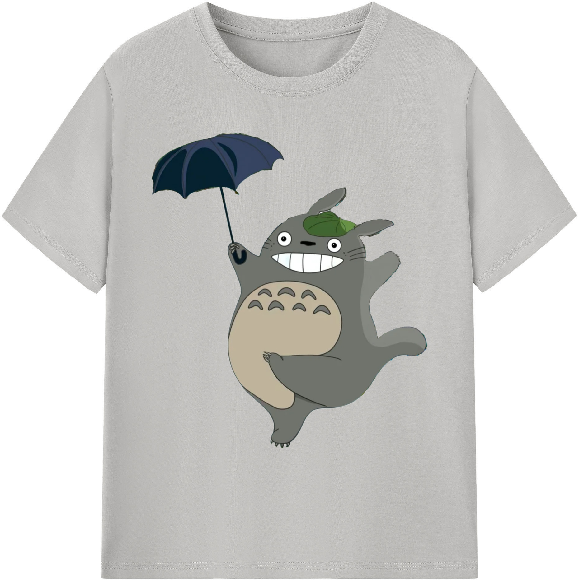 （画像用） となりのトトロ 草壁メイ 草壁サツキ My Neighbor Totoro Satsuki Kusakabe Mei Kusakabe 綿100％ メンズ半袖Tシャツ｜肌触りやわらか＆通気性