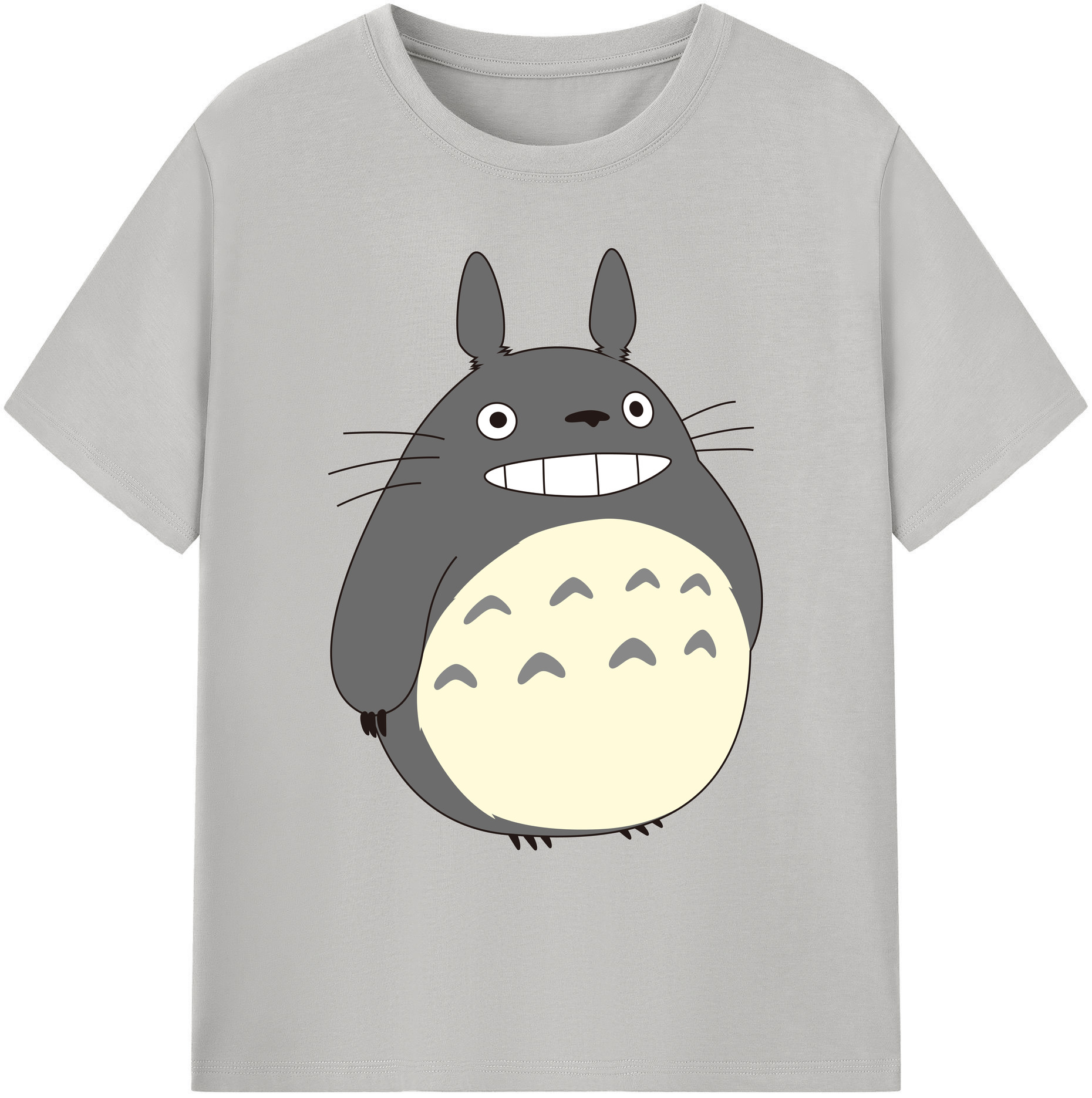 （画像用） となりのトトロ 草壁メイ 草壁サツキ My Neighbor Totoro Satsuki Kusakabe Mei Kusakabe 綿100％ メンズ半袖Tシャツ｜肌触りやわらか＆通気性