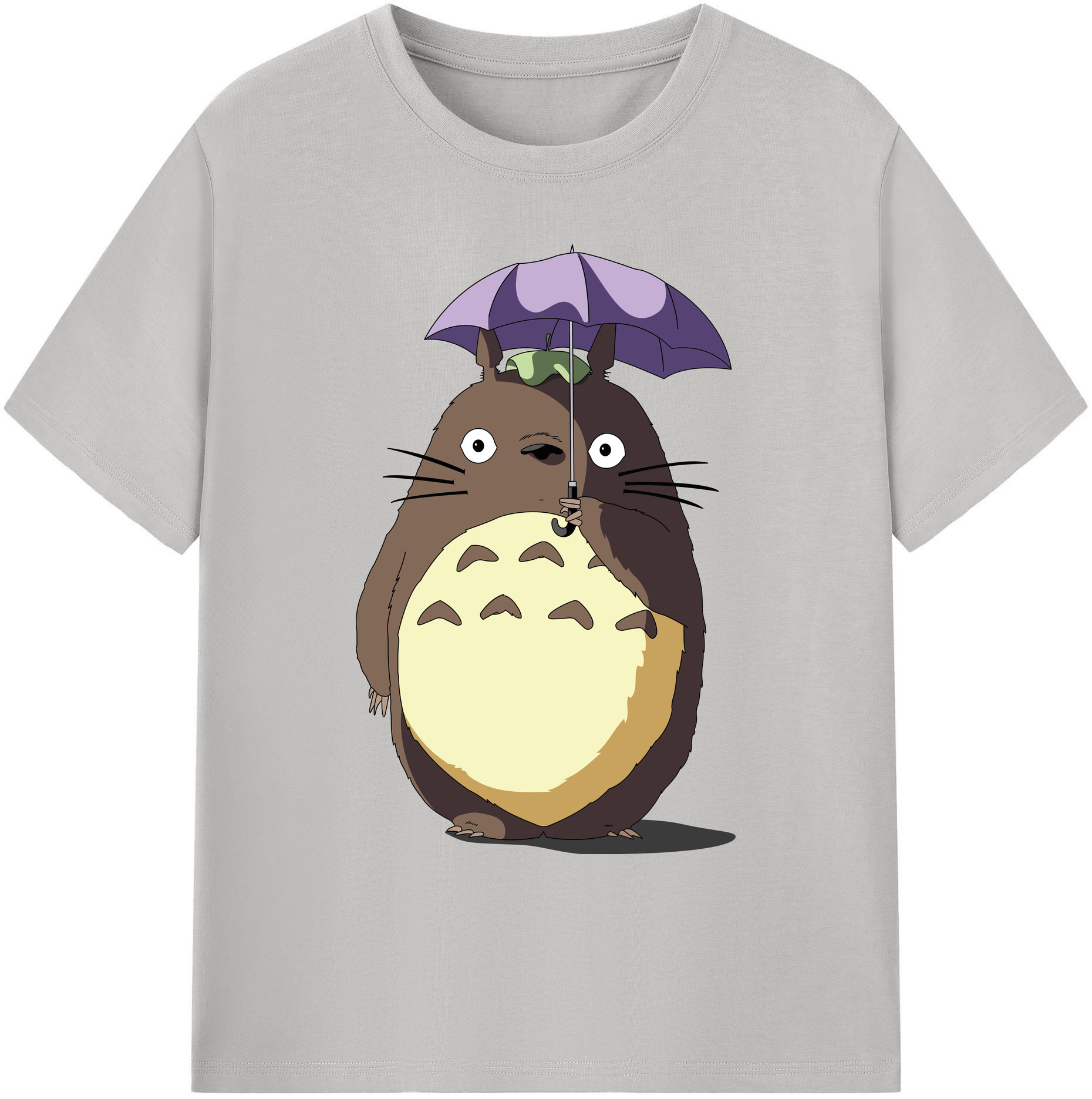 （画像用） となりのトトロ 草壁メイ 草壁サツキ My Neighbor Totoro Satsuki Kusakabe Mei Kusakabe 綿100％ メンズ半袖Tシャツ｜肌触りやわらか＆通気性
