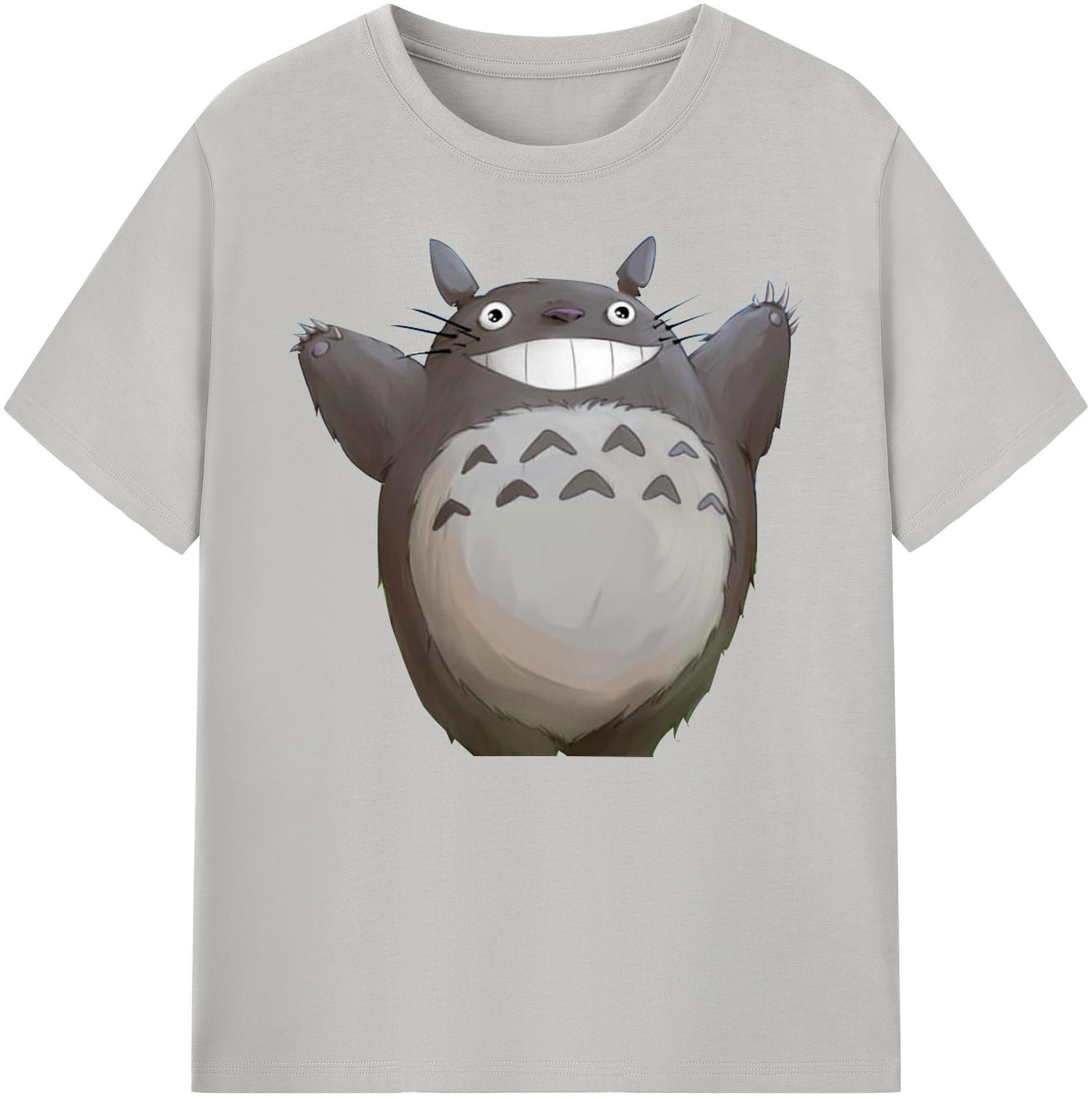 （画像用） となりのトトロ 草壁メイ 草壁サツキ My Neighbor Totoro Satsuki Kusakabe Mei Kusakabe 綿100％ メンズ半袖Tシャツ｜肌触りやわらか＆通気性