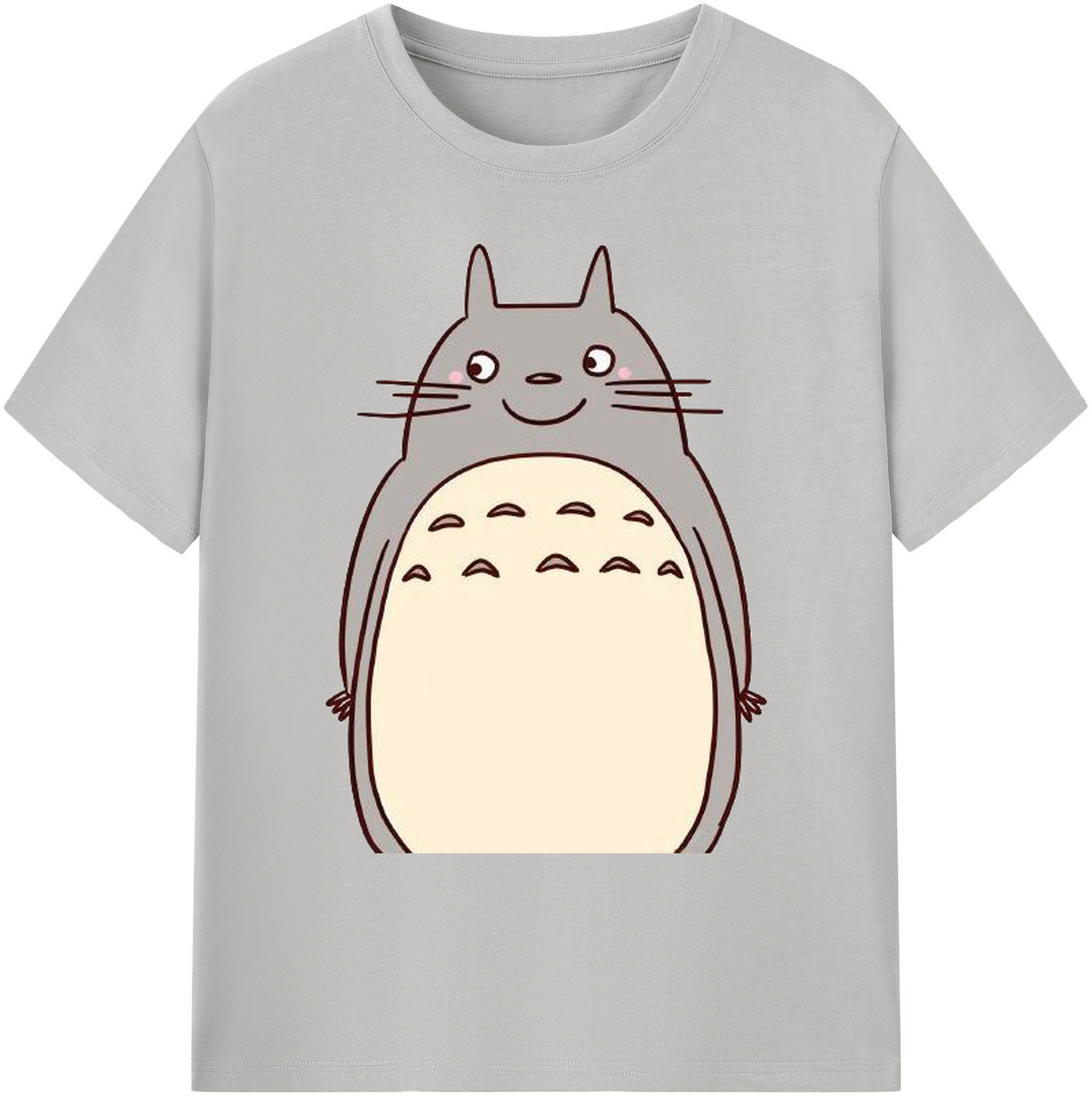 （画像用） となりのトトロ 草壁メイ 草壁サツキ My Neighbor Totoro Satsuki Kusakabe Mei Kusakabe 綿100％ メンズ半袖Tシャツ｜肌触りやわらか＆通気性