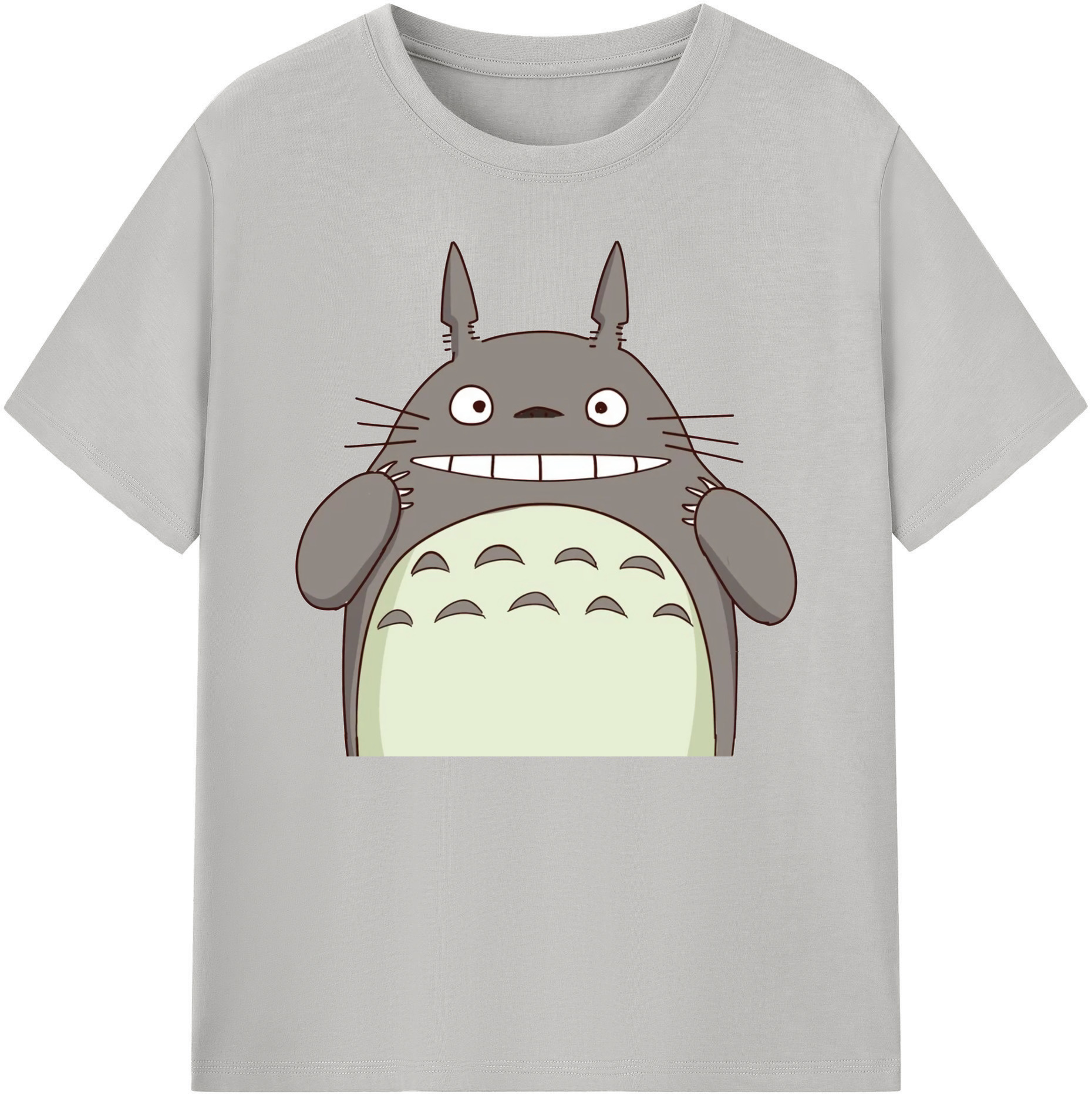 （画像用） となりのトトロ 草壁メイ 草壁サツキ My Neighbor Totoro Satsuki Kusakabe Mei Kusakabe 綿100％ メンズ半袖Tシャツ｜肌触りやわらか＆通気性