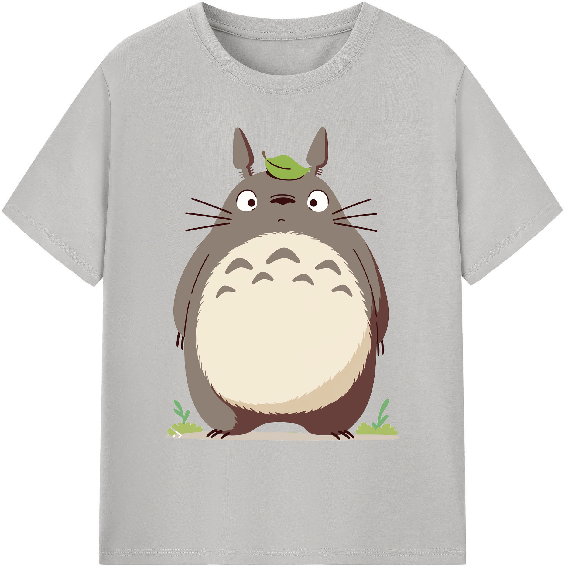 （画像用） となりのトトロ 草壁メイ 草壁サツキ My Neighbor Totoro Satsuki Kusakabe Mei Kusakabe 綿100％ メンズ半袖Tシャツ｜肌触りやわらか＆通気性