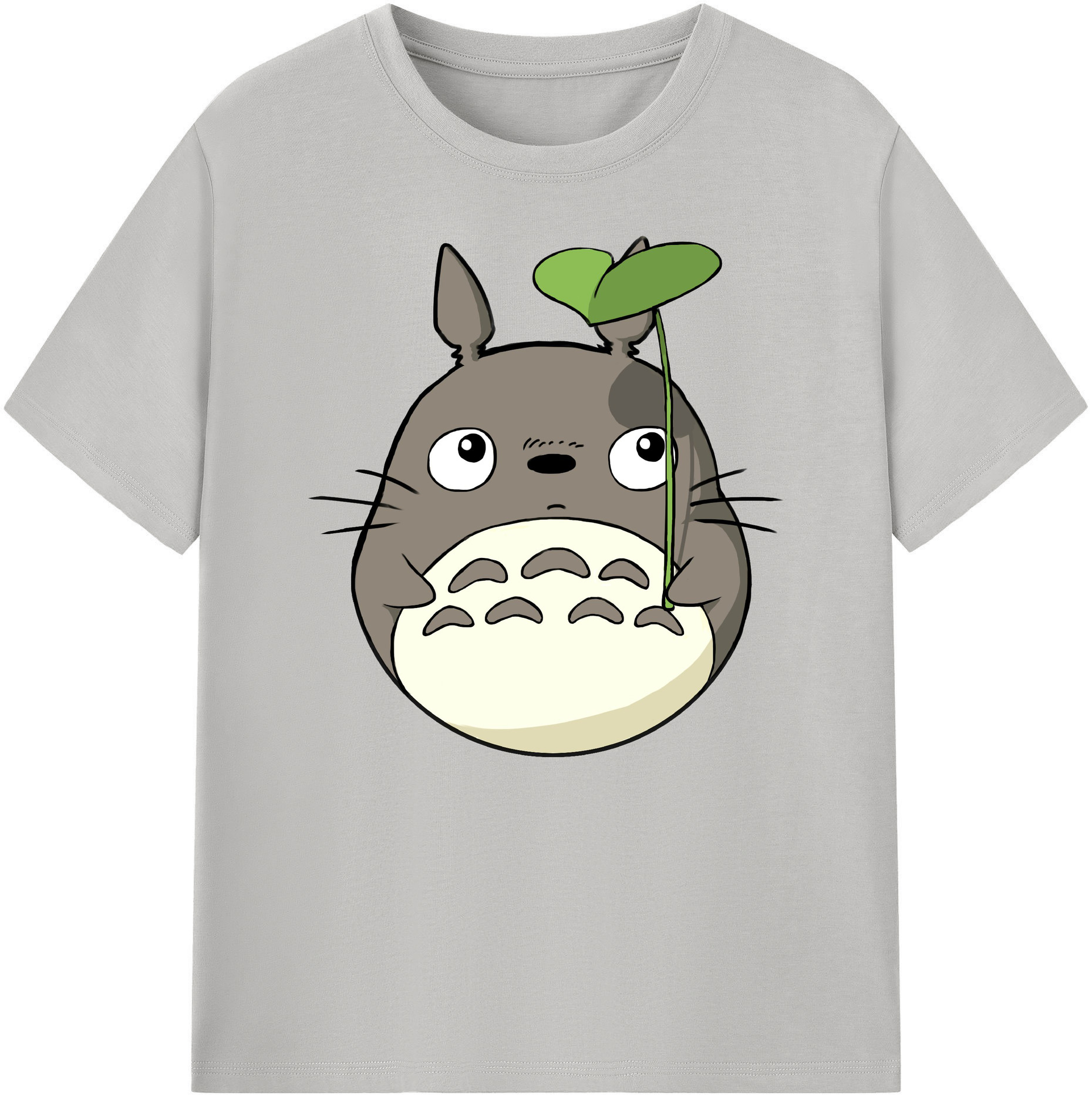 （画像用） となりのトトロ 草壁メイ 草壁サツキ My Neighbor Totoro Satsuki Kusakabe Mei Kusakabe 綿100％ メンズ半袖Tシャツ｜肌触りやわらか＆通気性