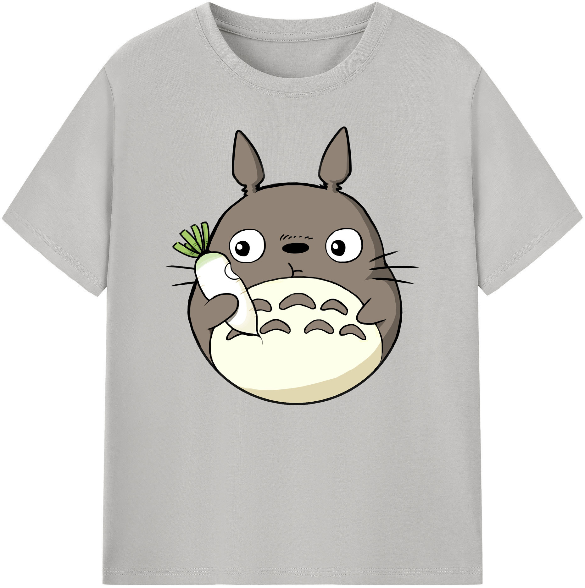 （画像用） となりのトトロ 草壁メイ 草壁サツキ My Neighbor Totoro Satsuki Kusakabe Mei Kusakabe 綿100％ メンズ半袖Tシャツ｜肌触りやわらか＆通気性