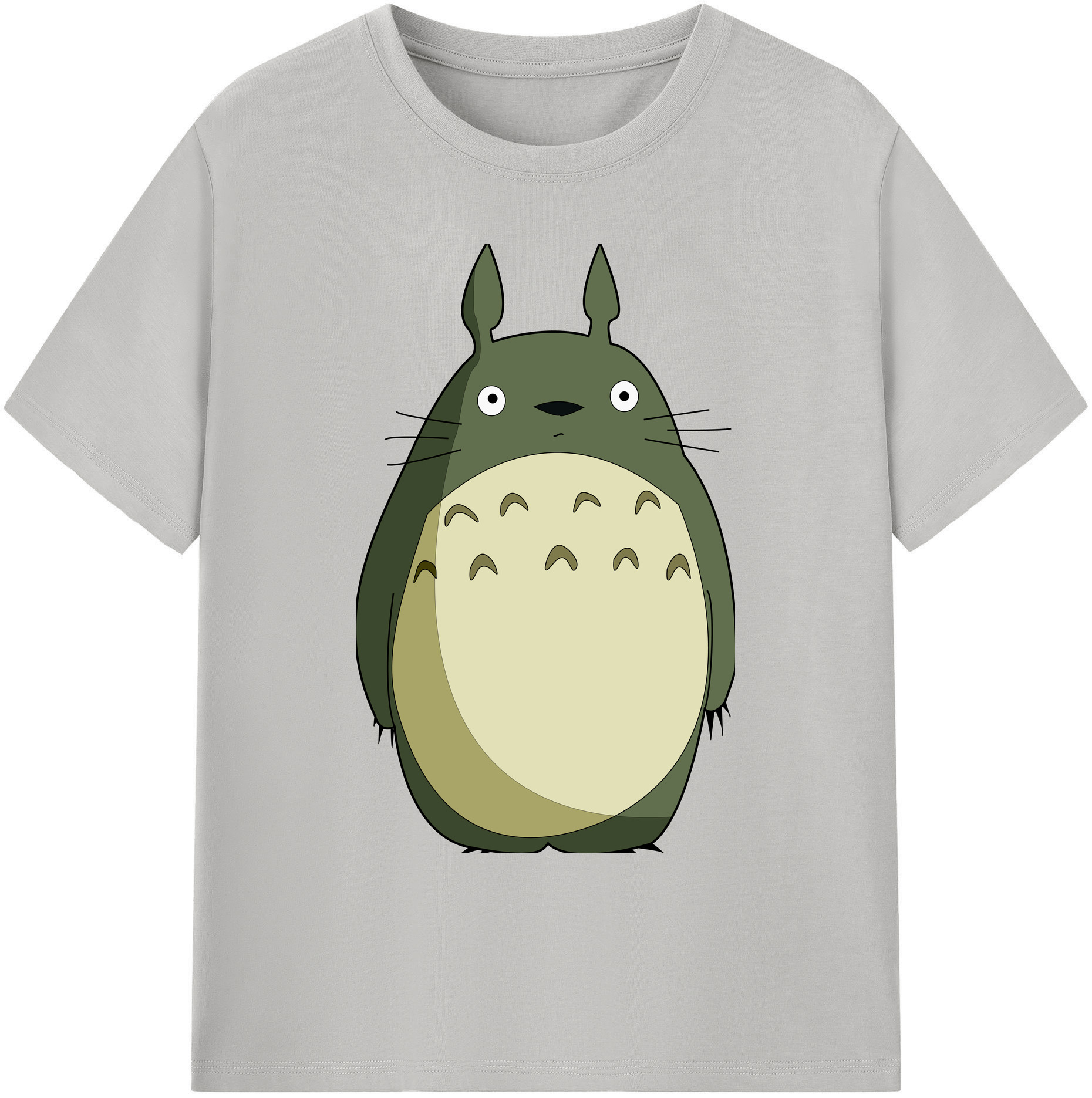 （画像用） となりのトトロ 草壁メイ 草壁サツキ My Neighbor Totoro Satsuki Kusakabe Mei Kusakabe 綿100％ メンズ半袖Tシャツ｜肌触りやわらか＆通気性