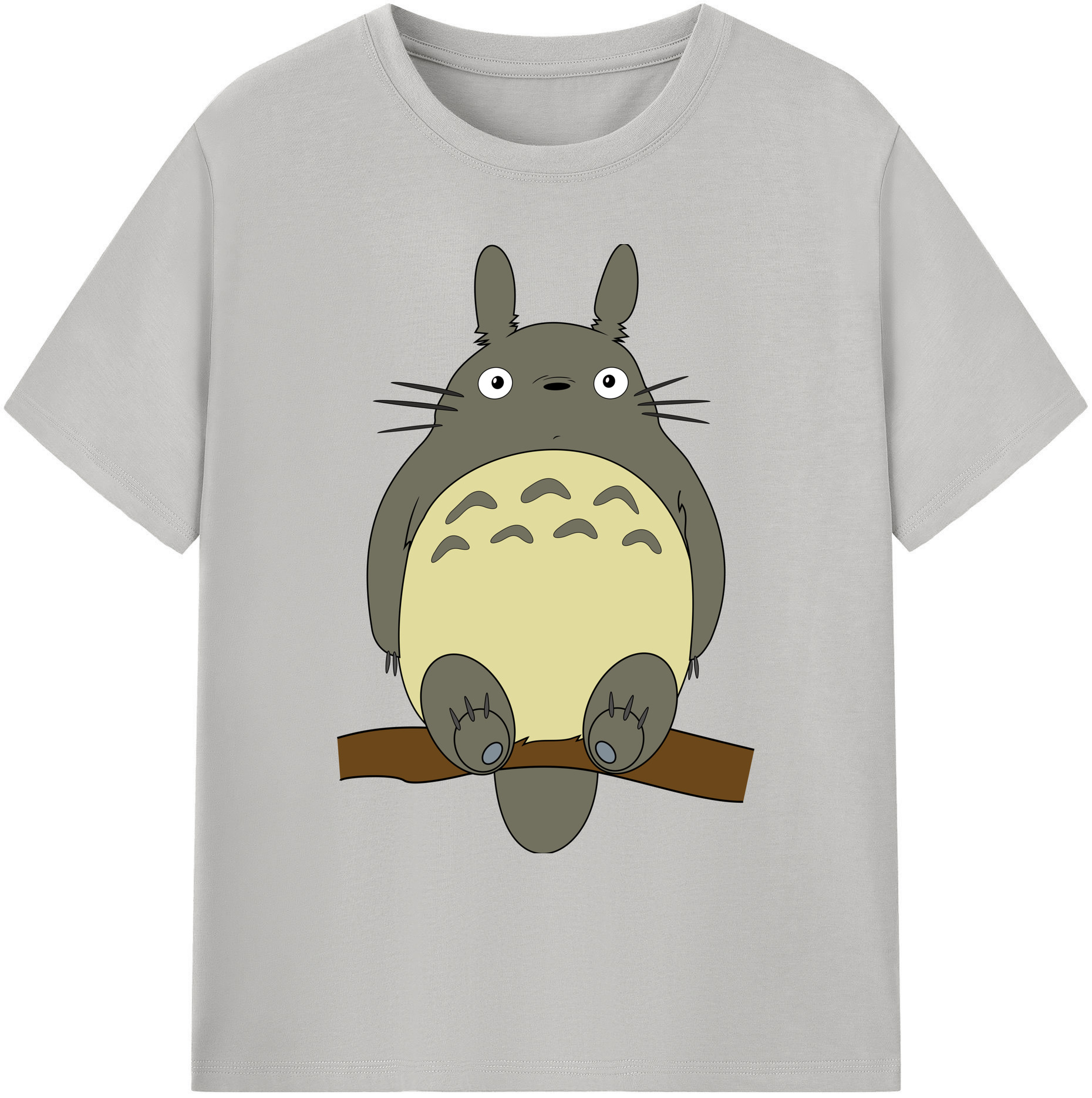 （画像用） となりのトトロ 草壁メイ 草壁サツキ My Neighbor Totoro Satsuki Kusakabe Mei Kusakabe 綿100％ メンズ半袖Tシャツ｜肌触りやわらか＆通気性