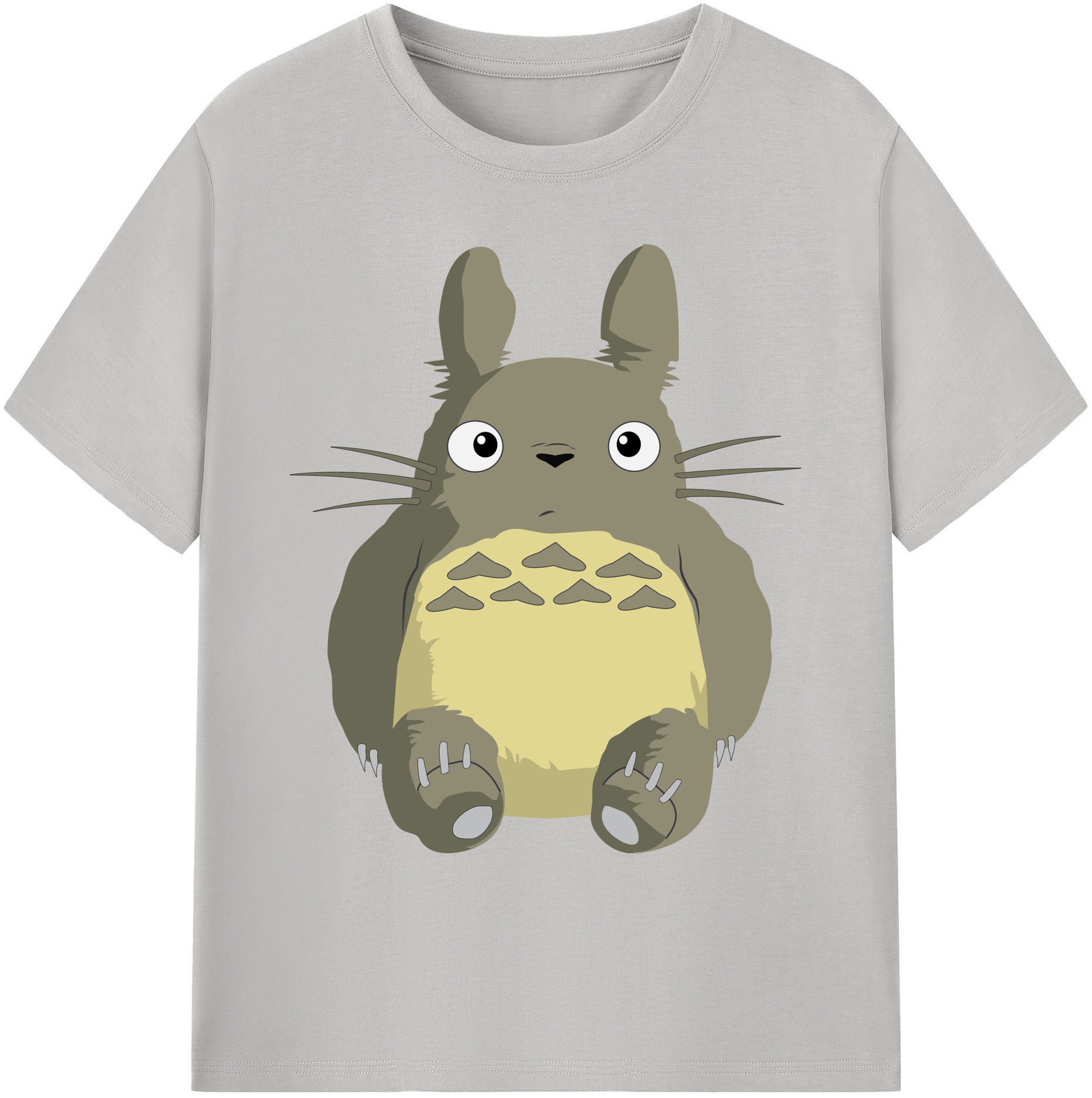 （画像用） となりのトトロ 草壁メイ 草壁サツキ My Neighbor Totoro Satsuki Kusakabe Mei Kusakabe 綿100％ メンズ半袖Tシャツ｜肌触りやわらか＆通気性