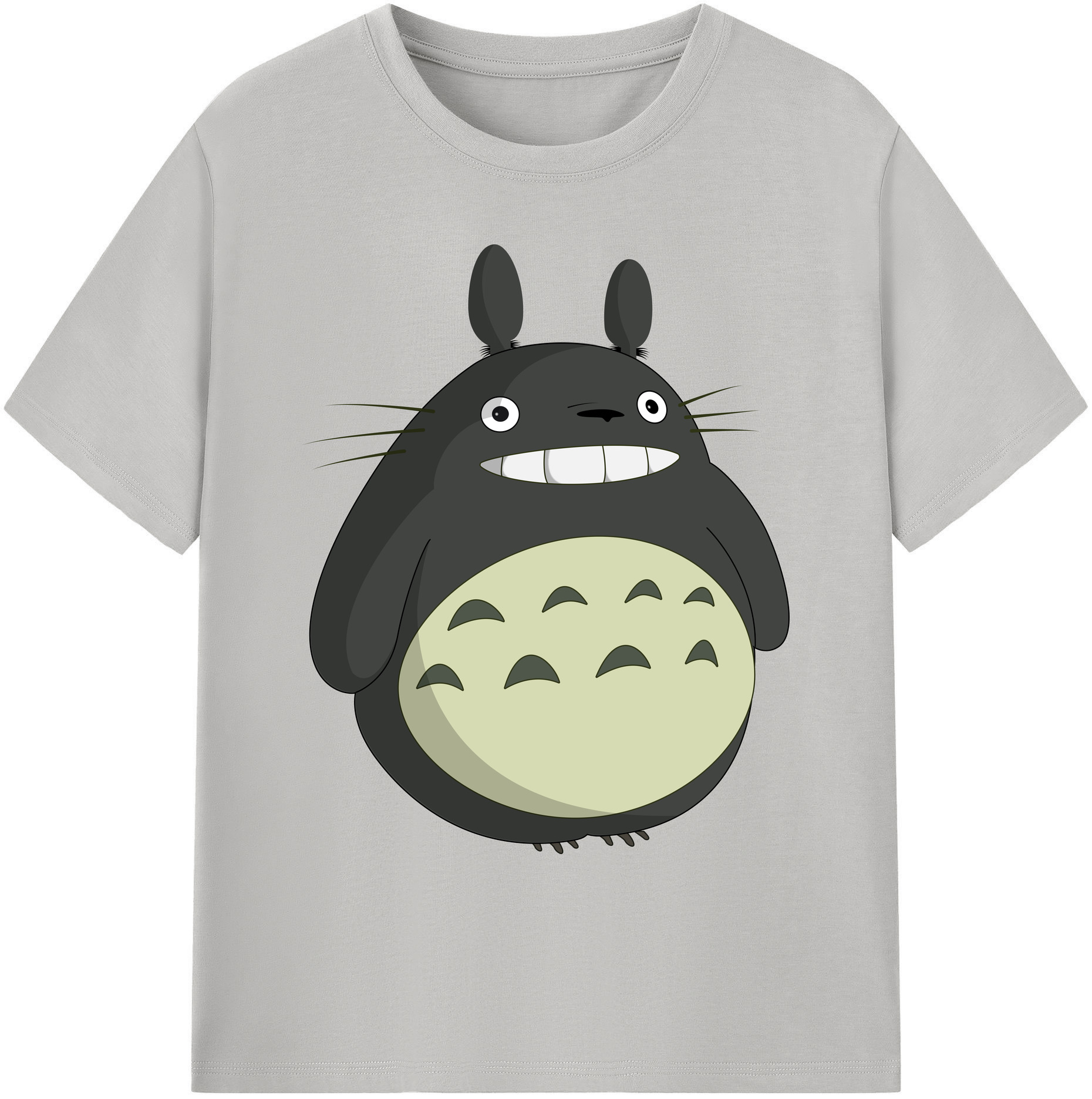 （画像用） となりのトトロ 草壁メイ 草壁サツキ My Neighbor Totoro Satsuki Kusakabe Mei Kusakabe 綿100％ メンズ半袖Tシャツ｜肌触りやわらか＆通気性