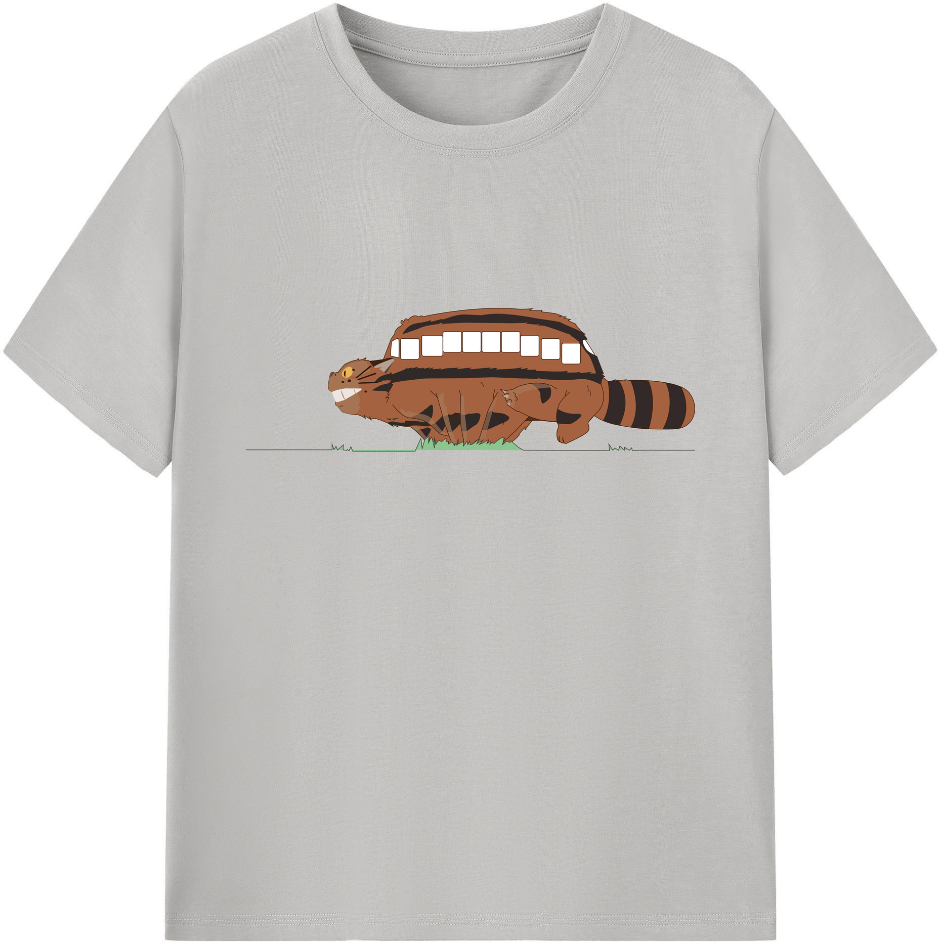 （画像用） となりのトトロ 草壁メイ 草壁サツキ My Neighbor Totoro Satsuki Kusakabe Mei Kusakabe 綿100％ メンズ半袖Tシャツ｜肌触りやわらか＆通気性