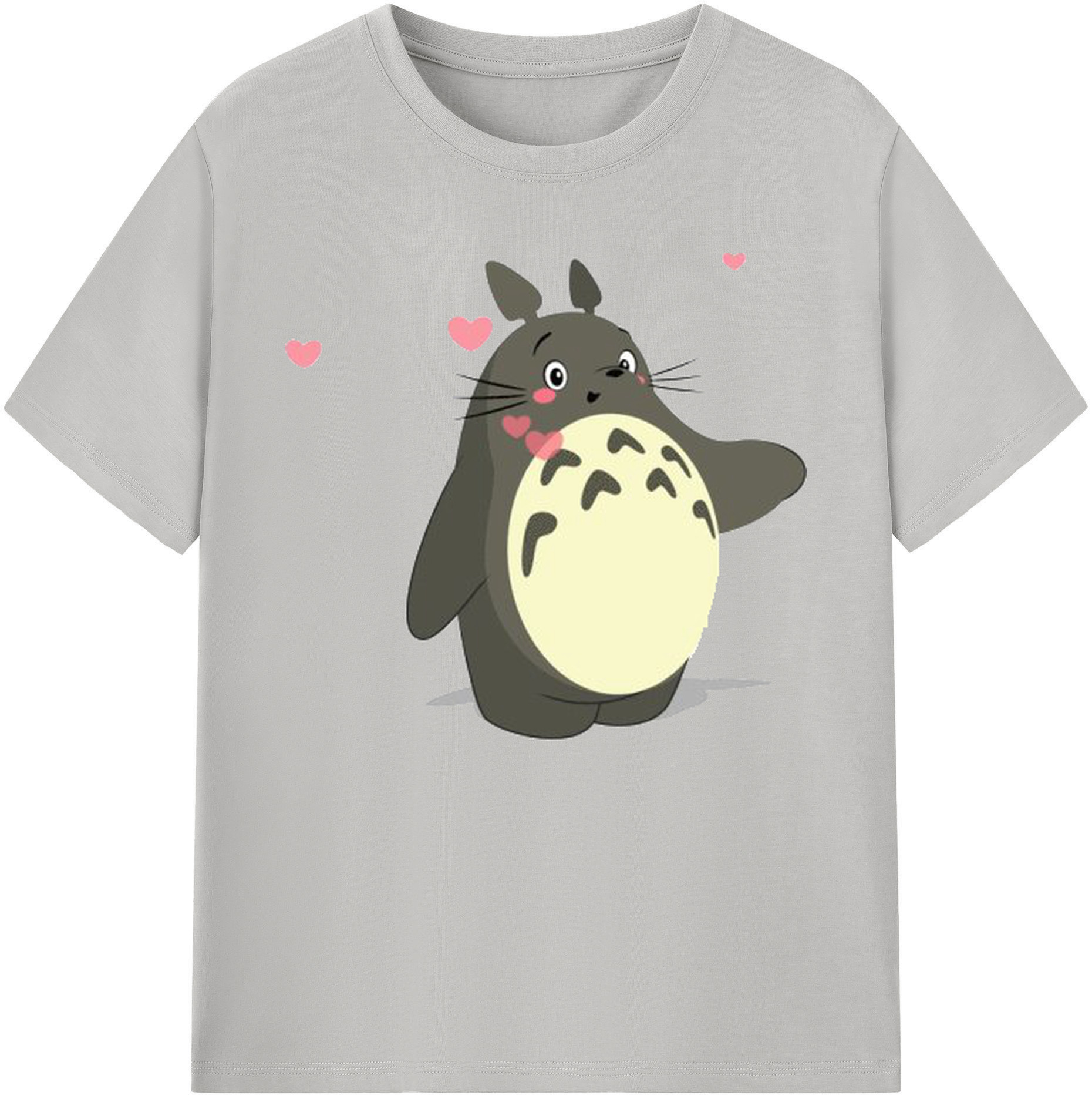 （画像用） となりのトトロ 草壁メイ 草壁サツキ My Neighbor Totoro Satsuki Kusakabe Mei Kusakabe 綿100％ メンズ半袖Tシャツ｜肌触りやわらか＆通気性