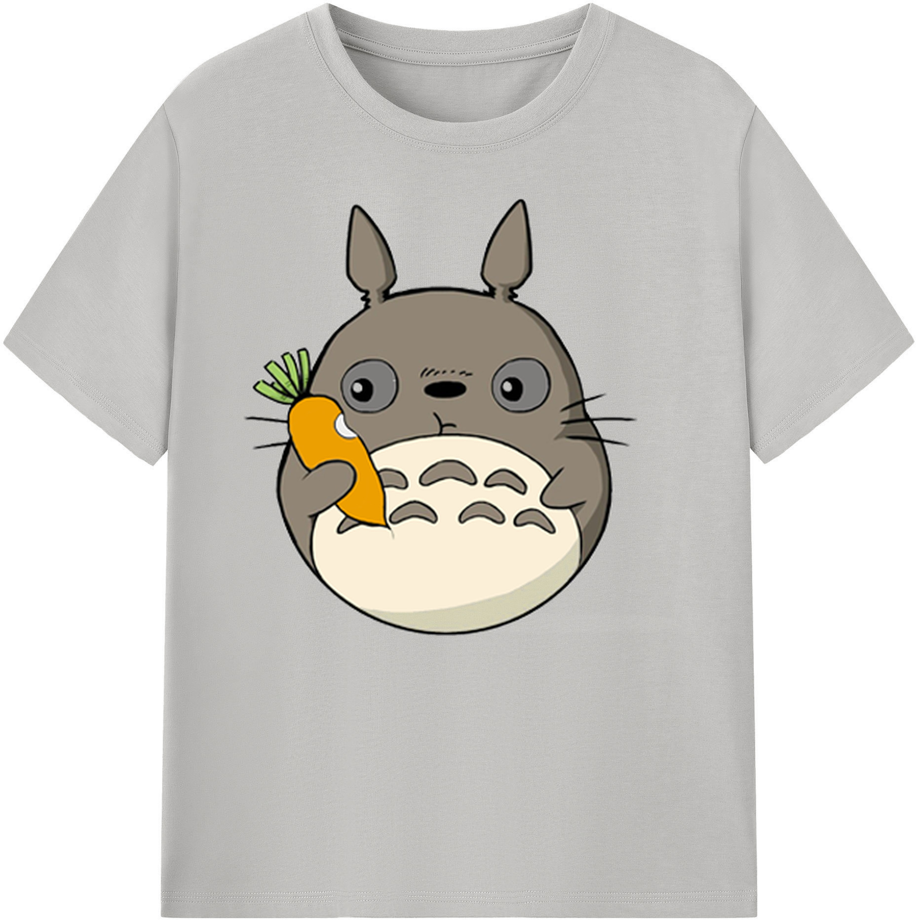 （画像用） となりのトトロ 草壁メイ 草壁サツキ My Neighbor Totoro Satsuki Kusakabe Mei Kusakabe 綿100％ メンズ半袖Tシャツ｜肌触りやわらか＆通気性