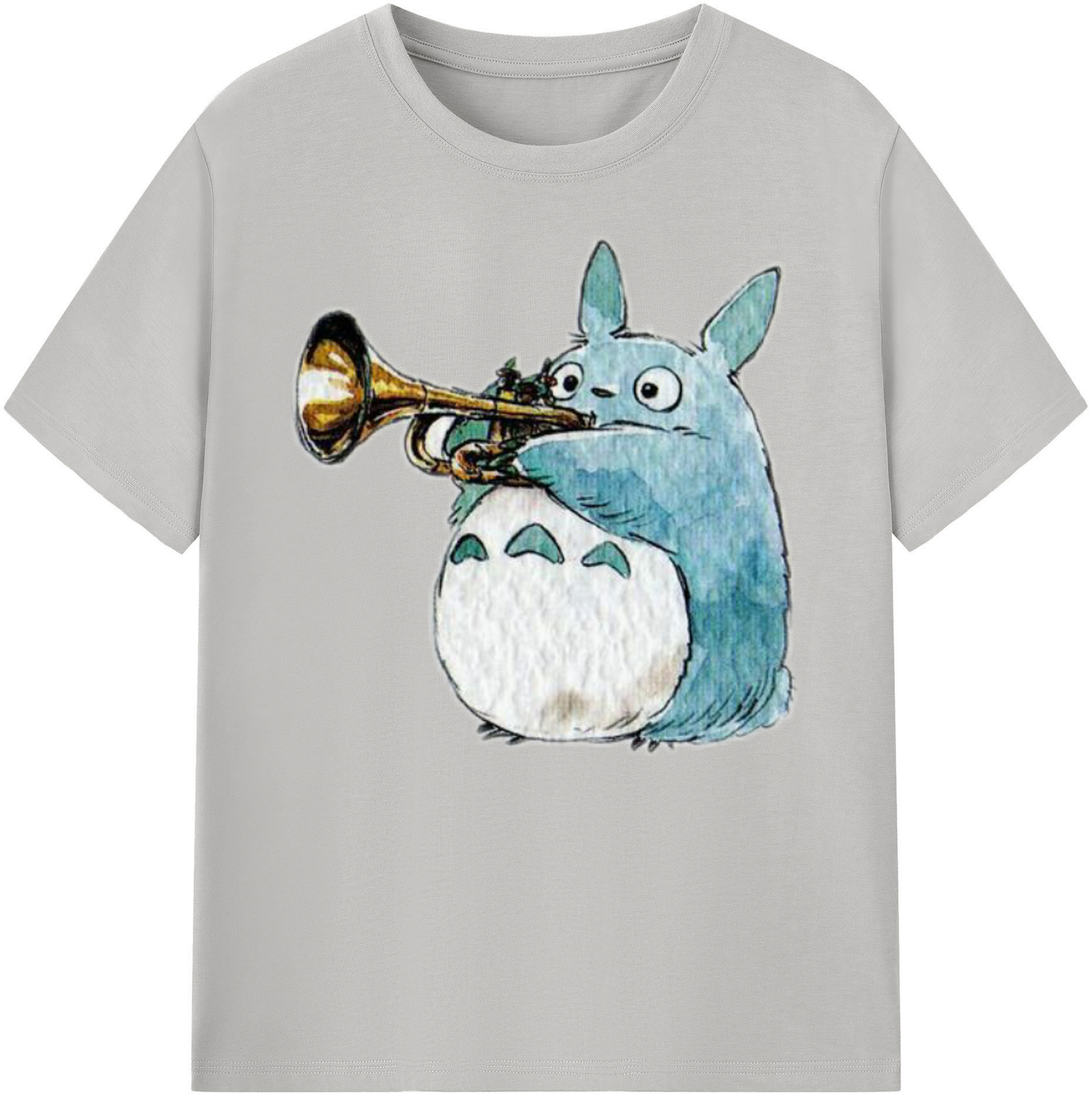 （画像用） となりのトトロ 草壁メイ 草壁サツキ My Neighbor Totoro Satsuki Kusakabe Mei Kusakabe 綿100％ メンズ半袖Tシャツ｜肌触りやわらか＆通気性