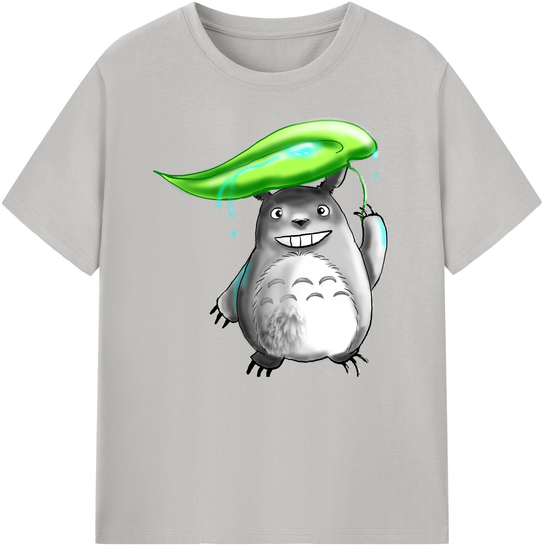 （画像用） となりのトトロ 草壁メイ 草壁サツキ My Neighbor Totoro Satsuki Kusakabe Mei Kusakabe 綿100％ メンズ半袖Tシャツ｜肌触りやわらか＆通気性