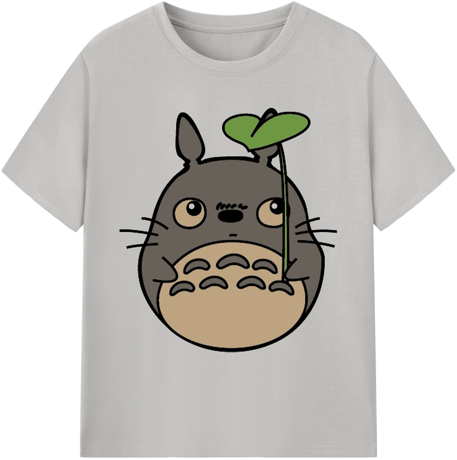 （画像用） となりのトトロ 草壁メイ 草壁サツキ My Neighbor Totoro Satsuki Kusakabe Mei Kusakabe 綿100％ メンズ半袖Tシャツ｜肌触りやわらか＆通気性