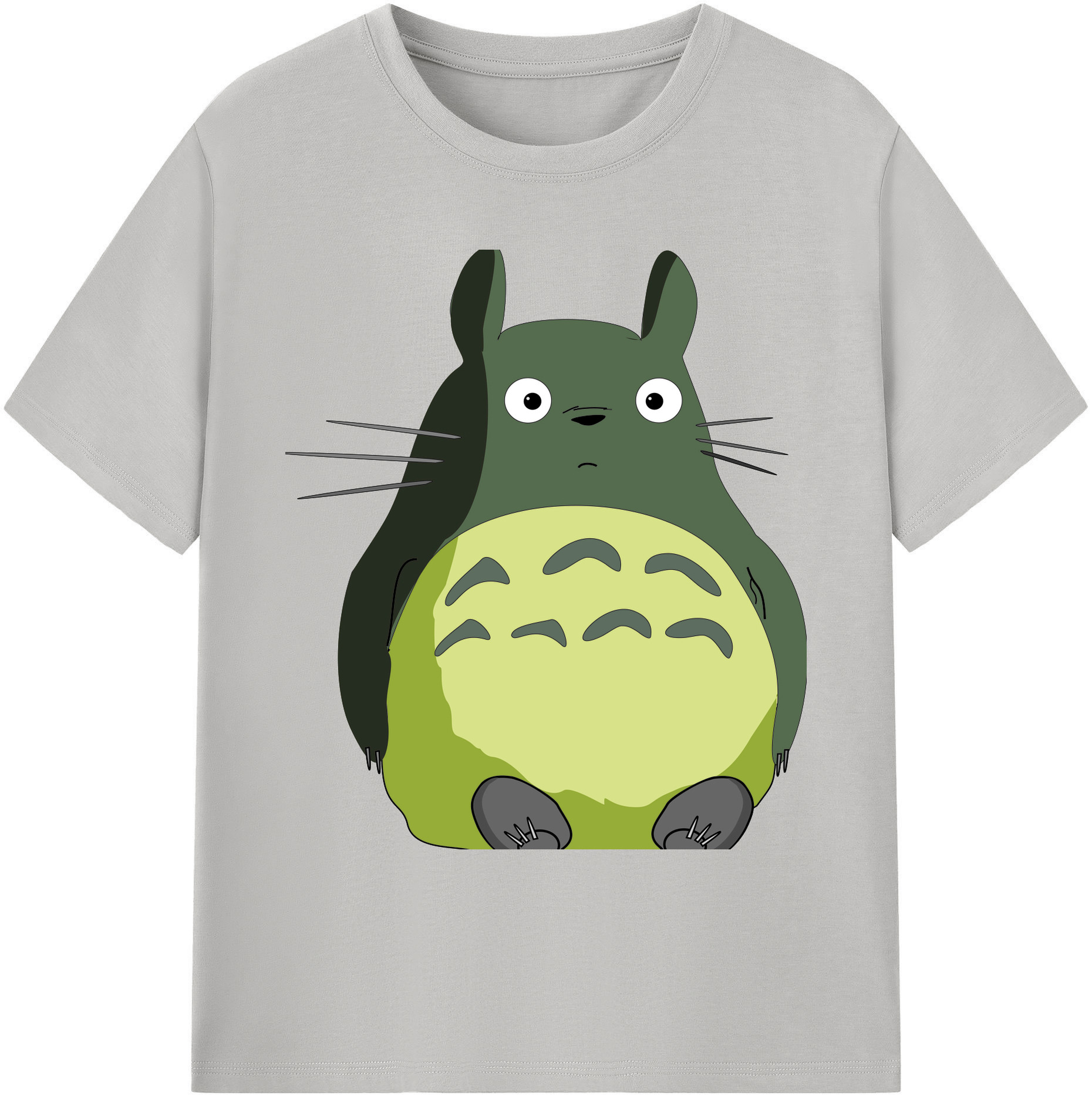 （画像用） となりのトトロ 草壁メイ 草壁サツキ My Neighbor Totoro Satsuki Kusakabe Mei Kusakabe 綿100％ メンズ半袖Tシャツ｜肌触りやわらか＆通気性